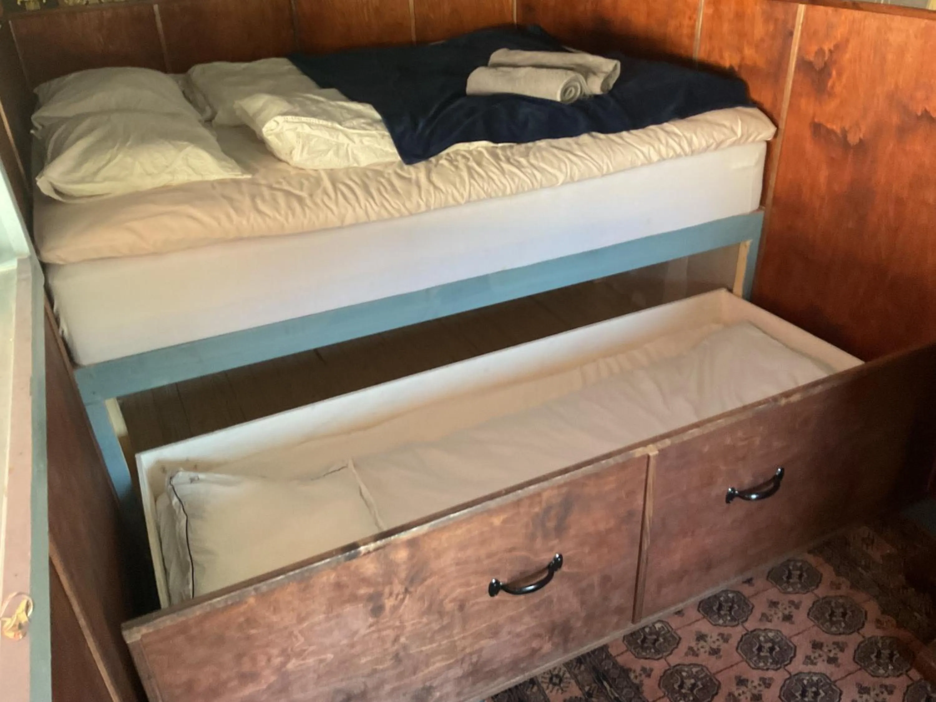 Bed in Grand Circus Hotel