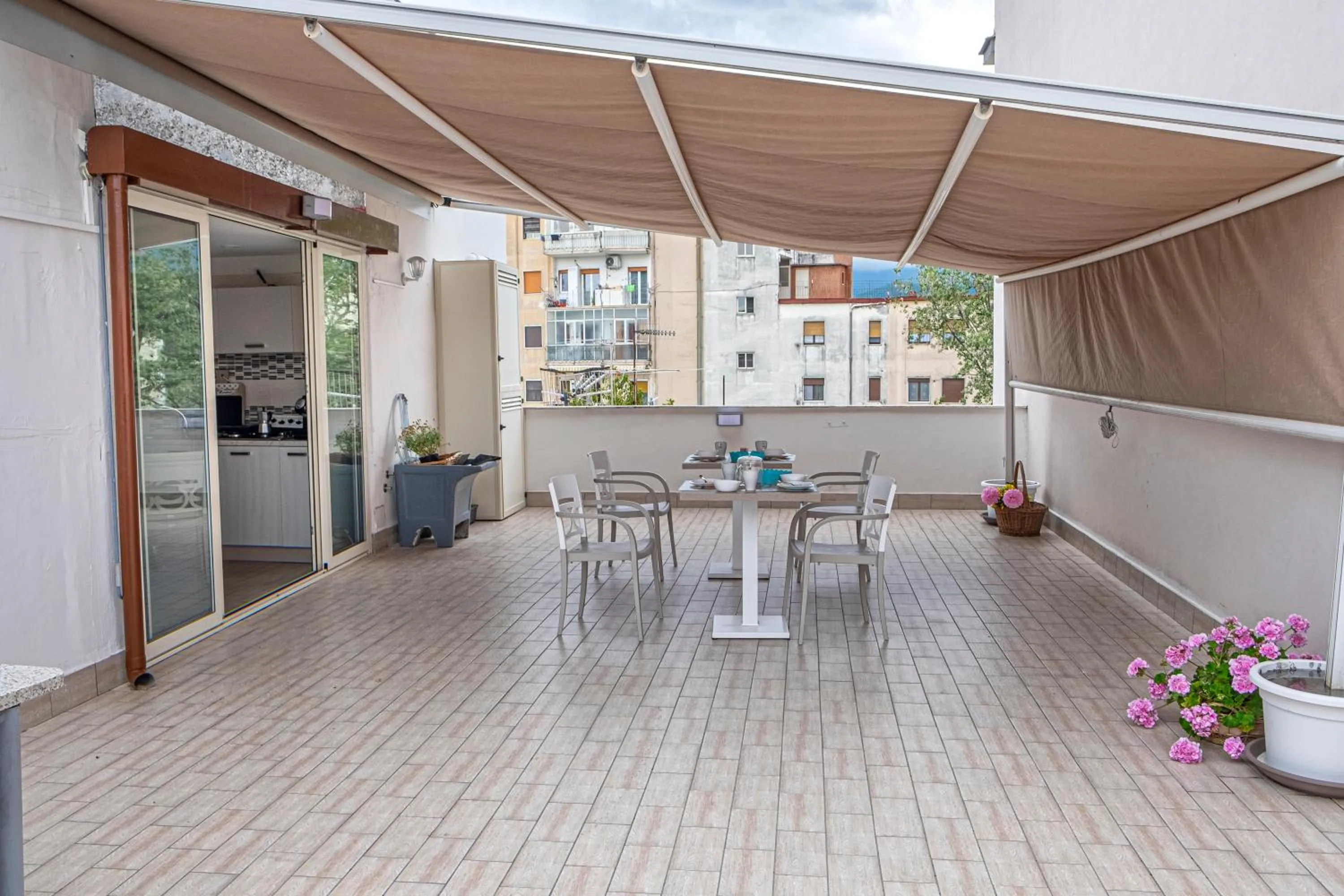 Balcony/Terrace in B&B VERZUS