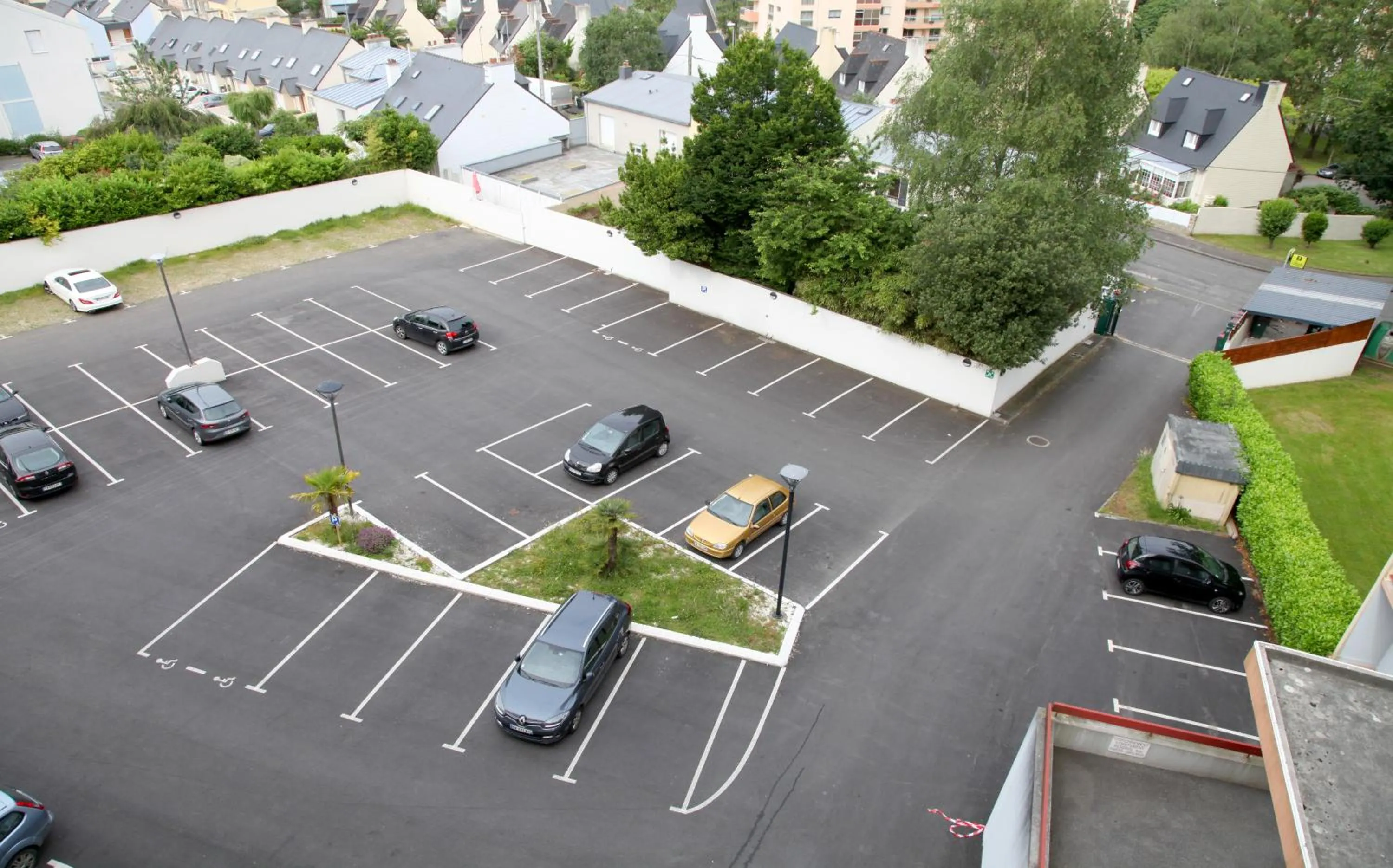 On site in Logis Hotel Center