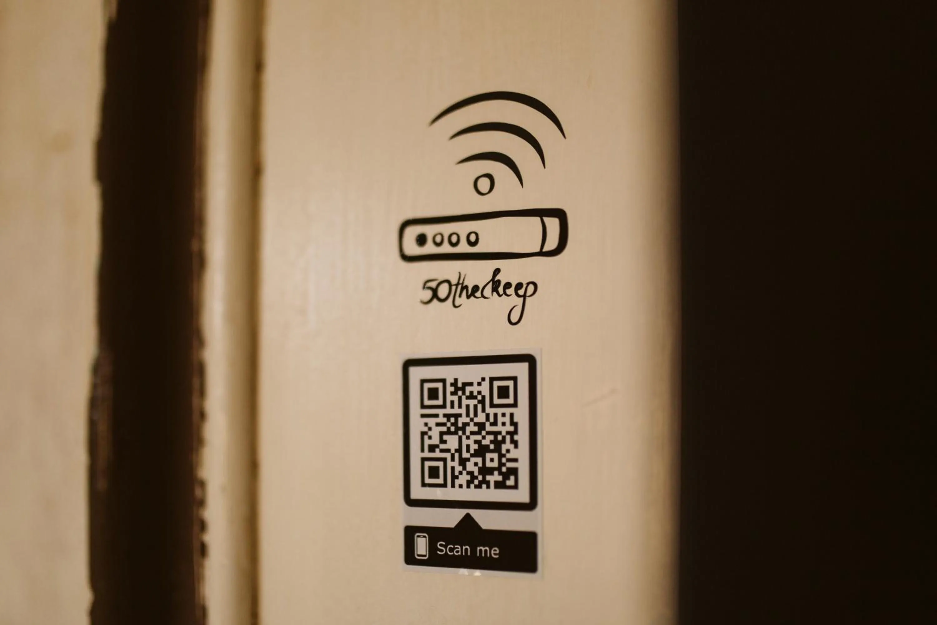 Decorative detail in The Keep Eco Rooms