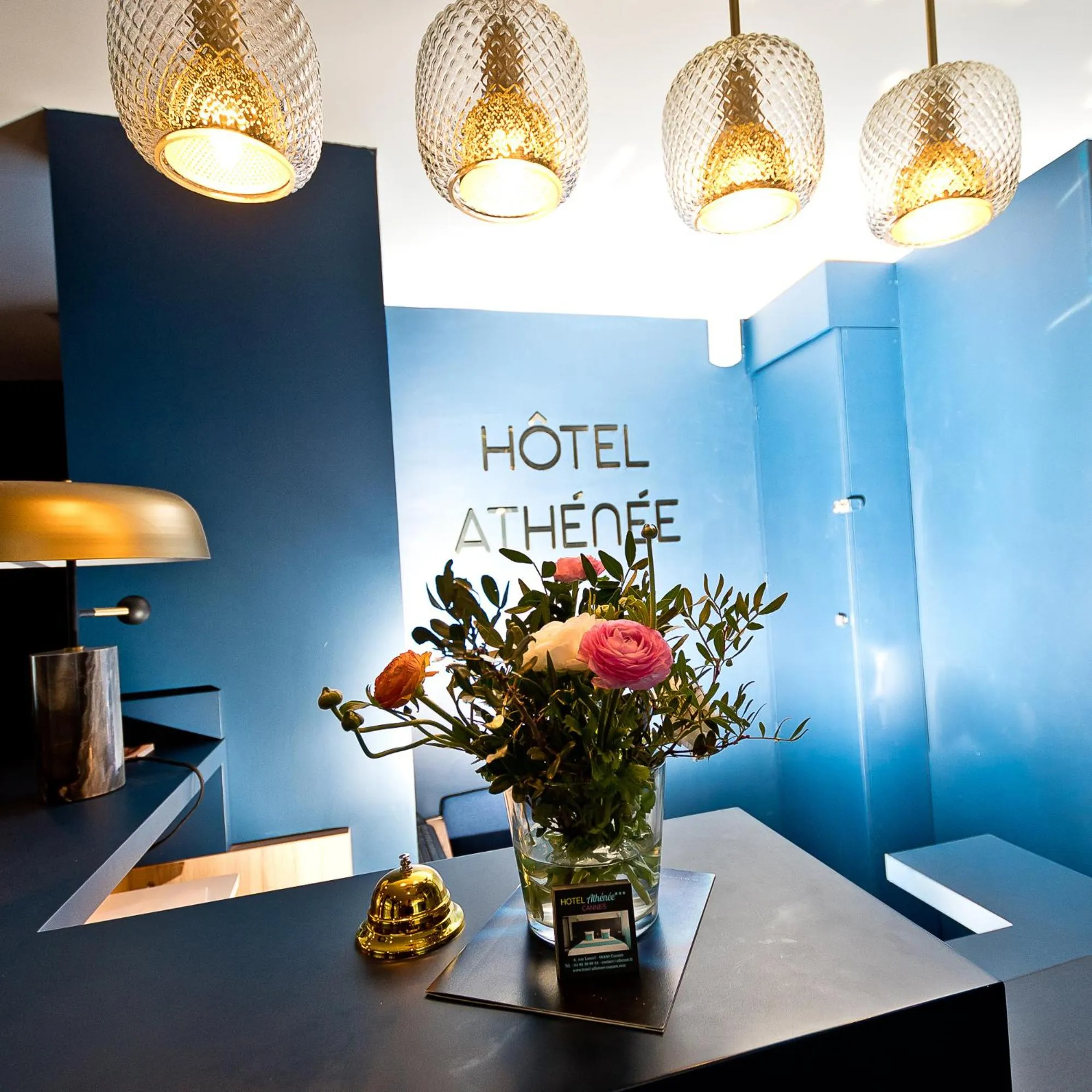 Lobby or reception in ATH hôtel Athénée