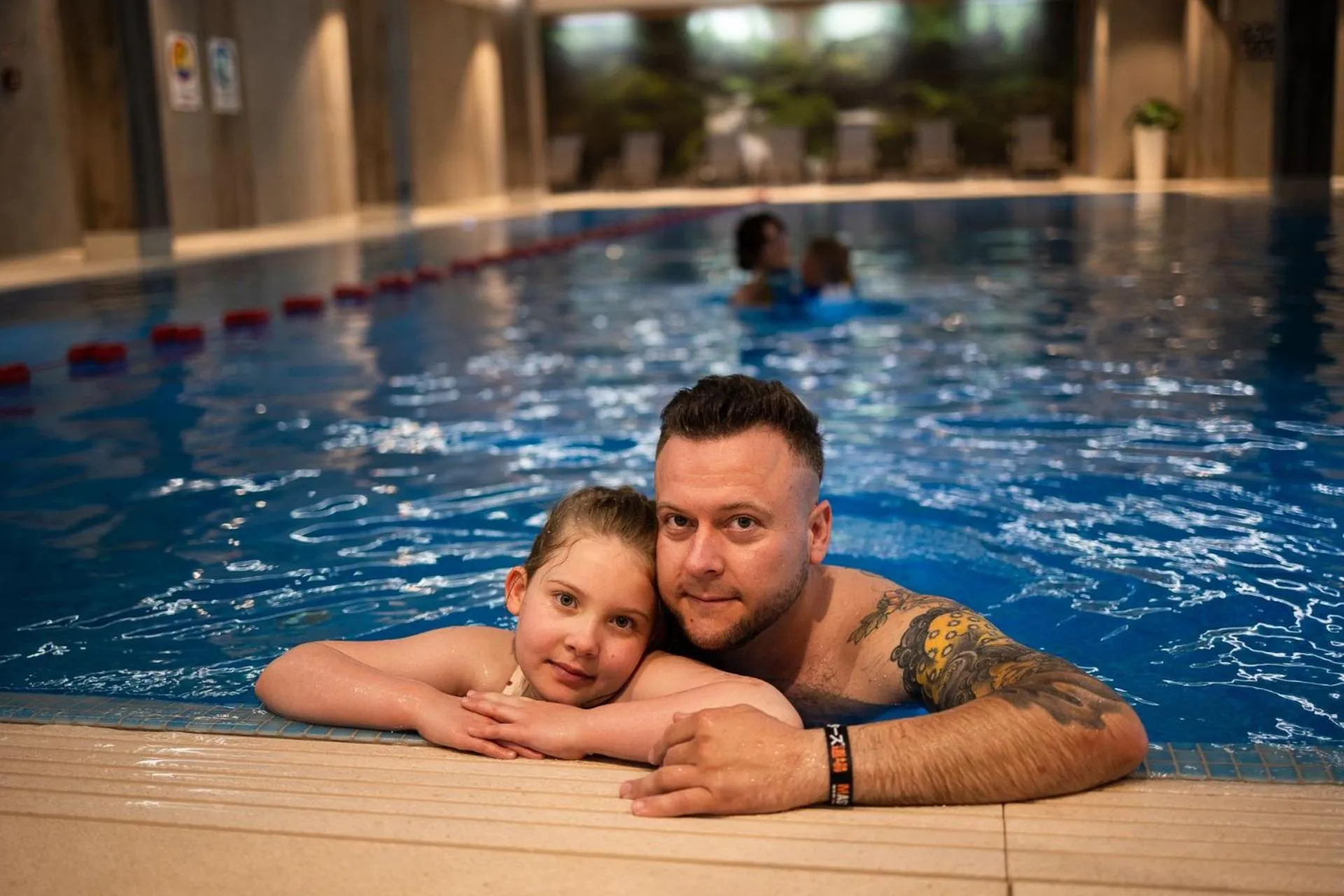 Swimming pool in Platinum Mountain Hotel&SPA