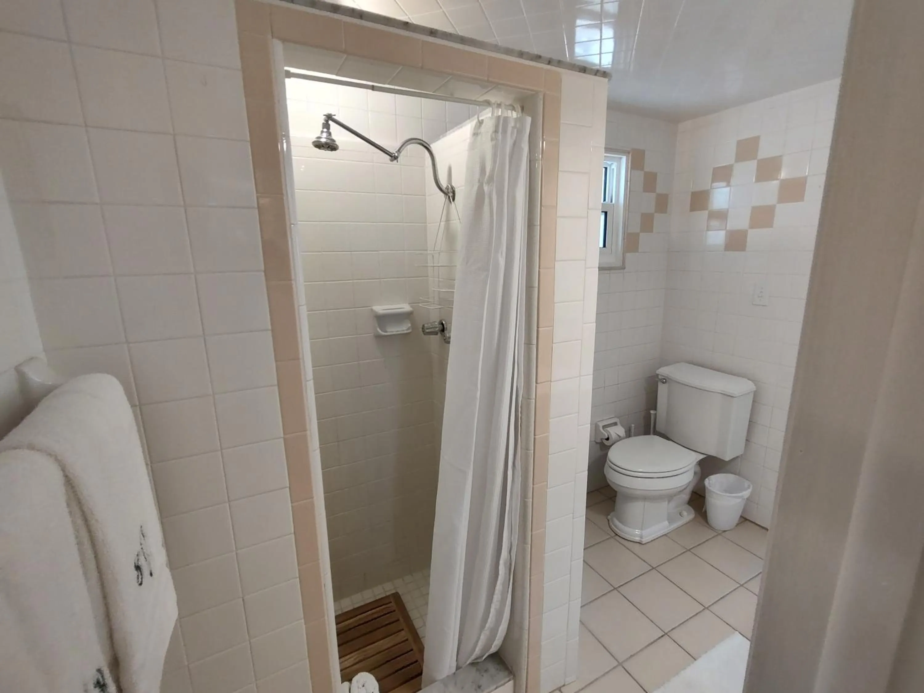 Shower in Bungalow Beach Resort