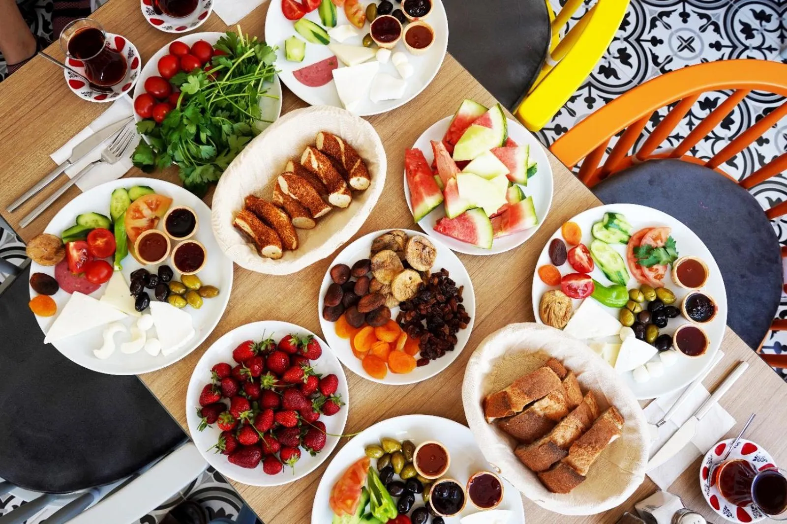 Food and drinks in İsinda Pansiyon