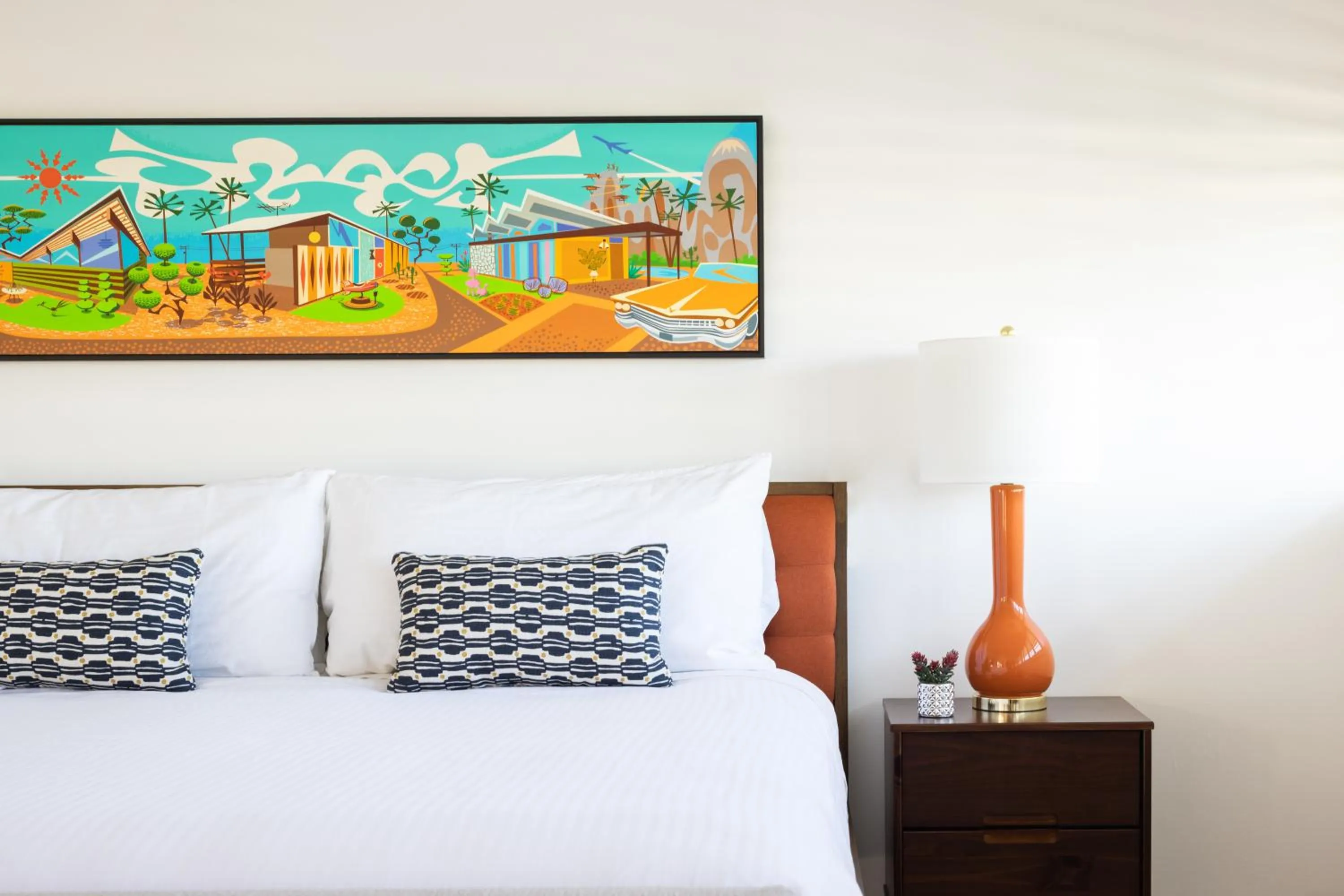 Bed in Del Marcos Hotel