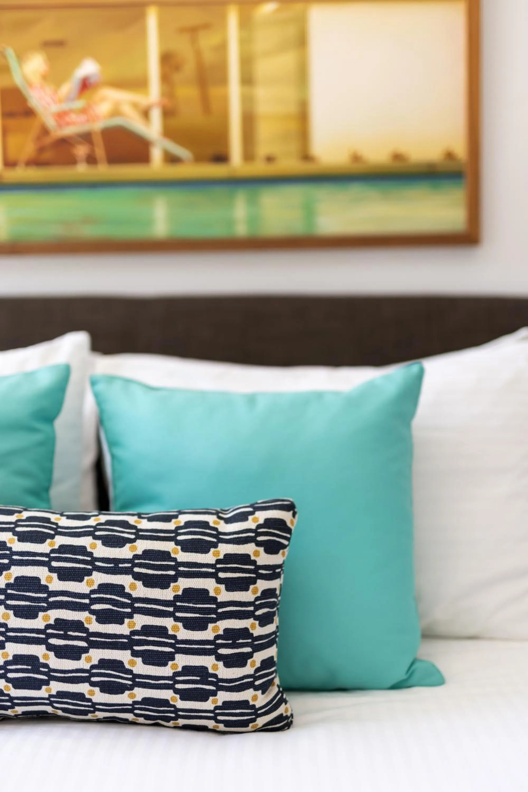 Bed in Del Marcos Hotel