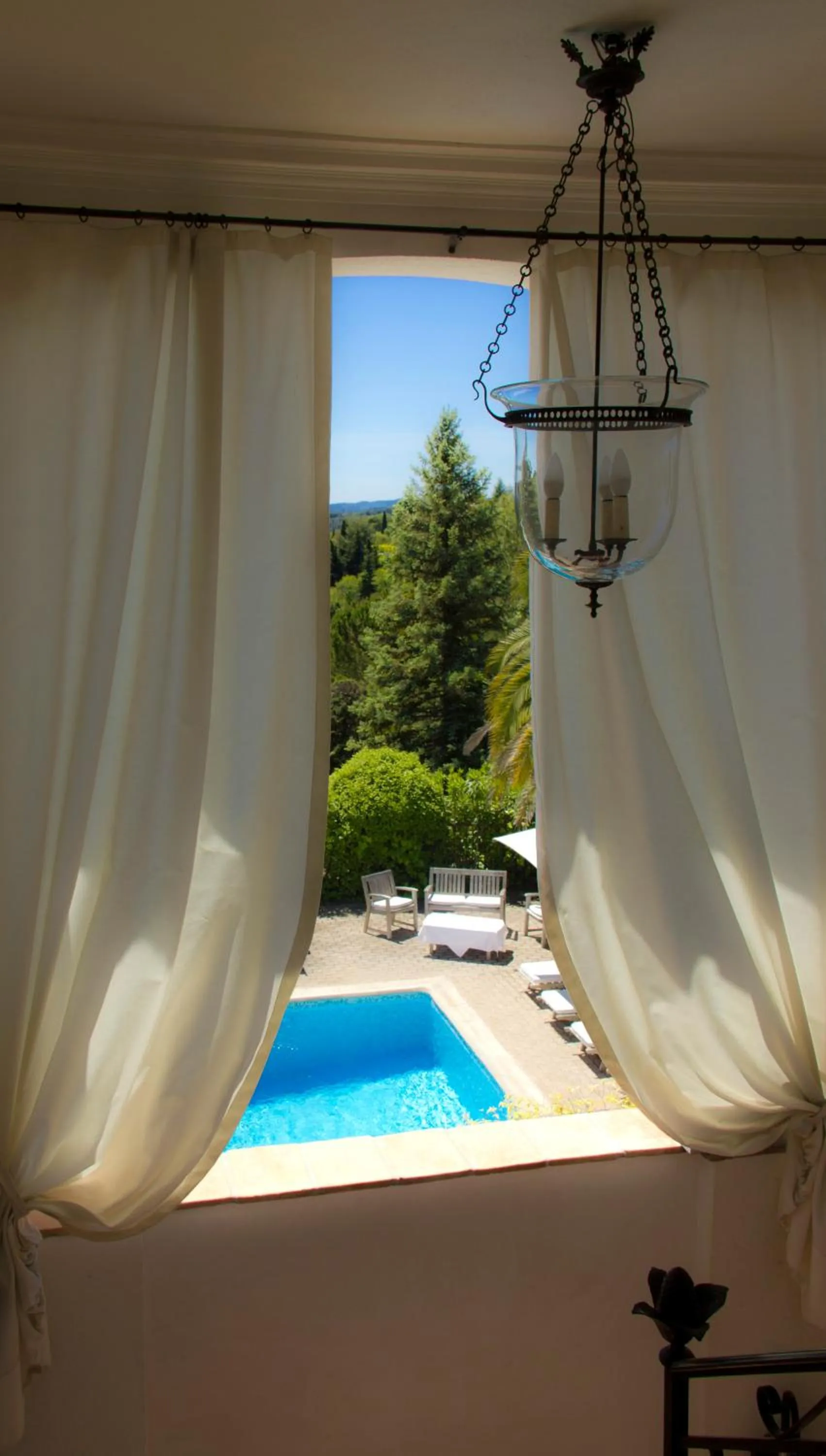 Pool view in Les Vergers de Saint Paul