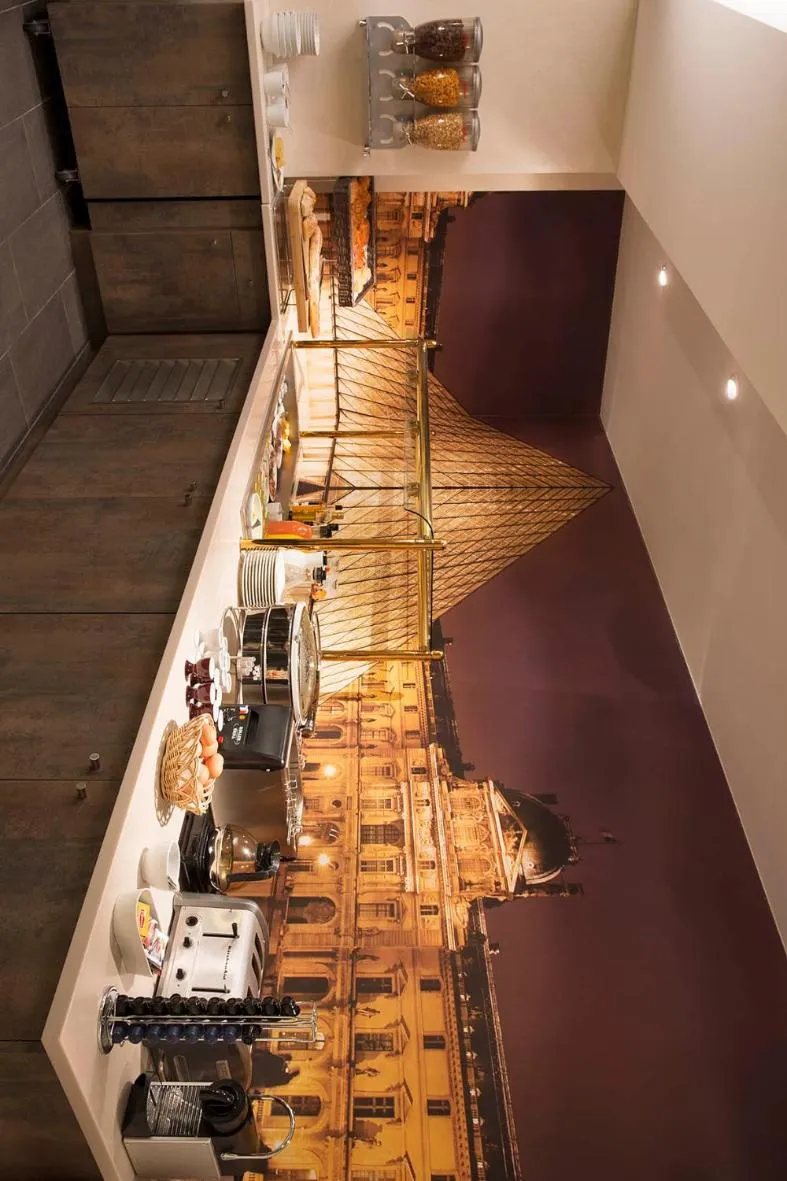 Buffet breakfast in Hotel Elysa-Luxembourg