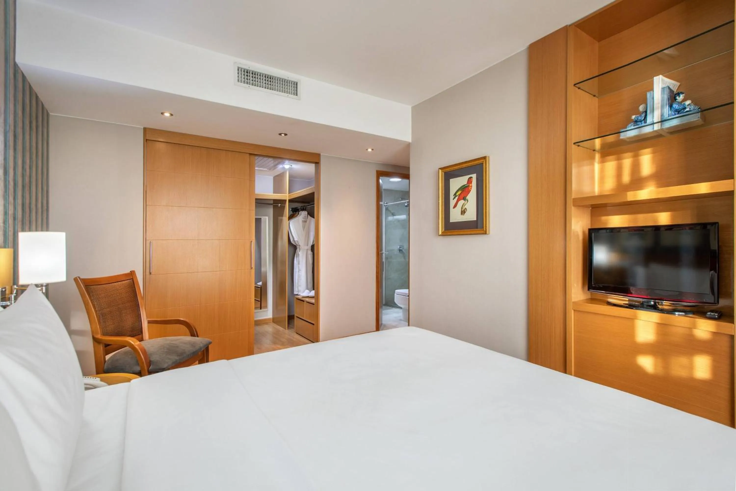 Bed in Hotel Brasil 21 Suites Affiliated by Meliá