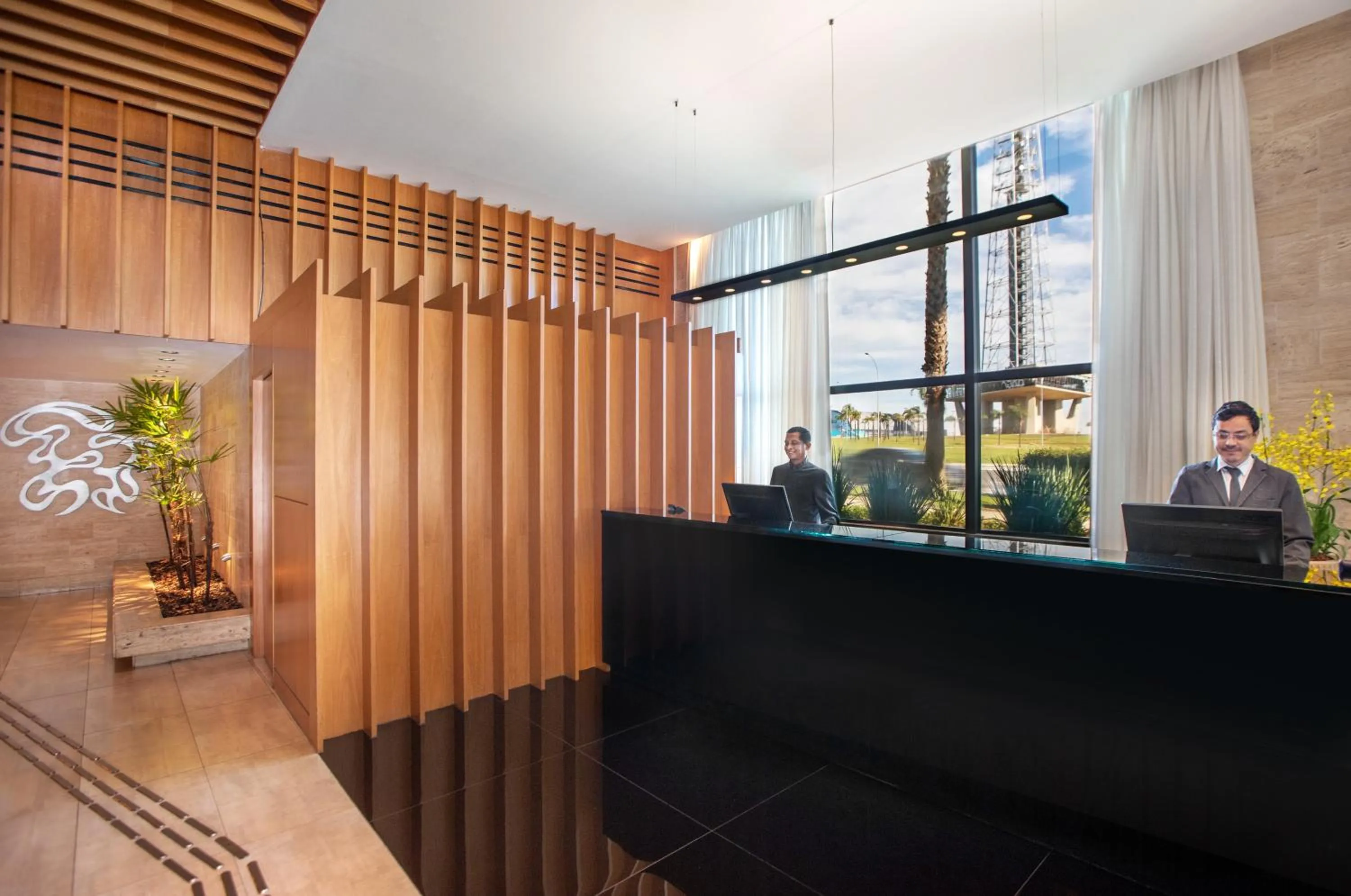 Lobby or reception in Brasil 21 Convention Affiliated by Meliá