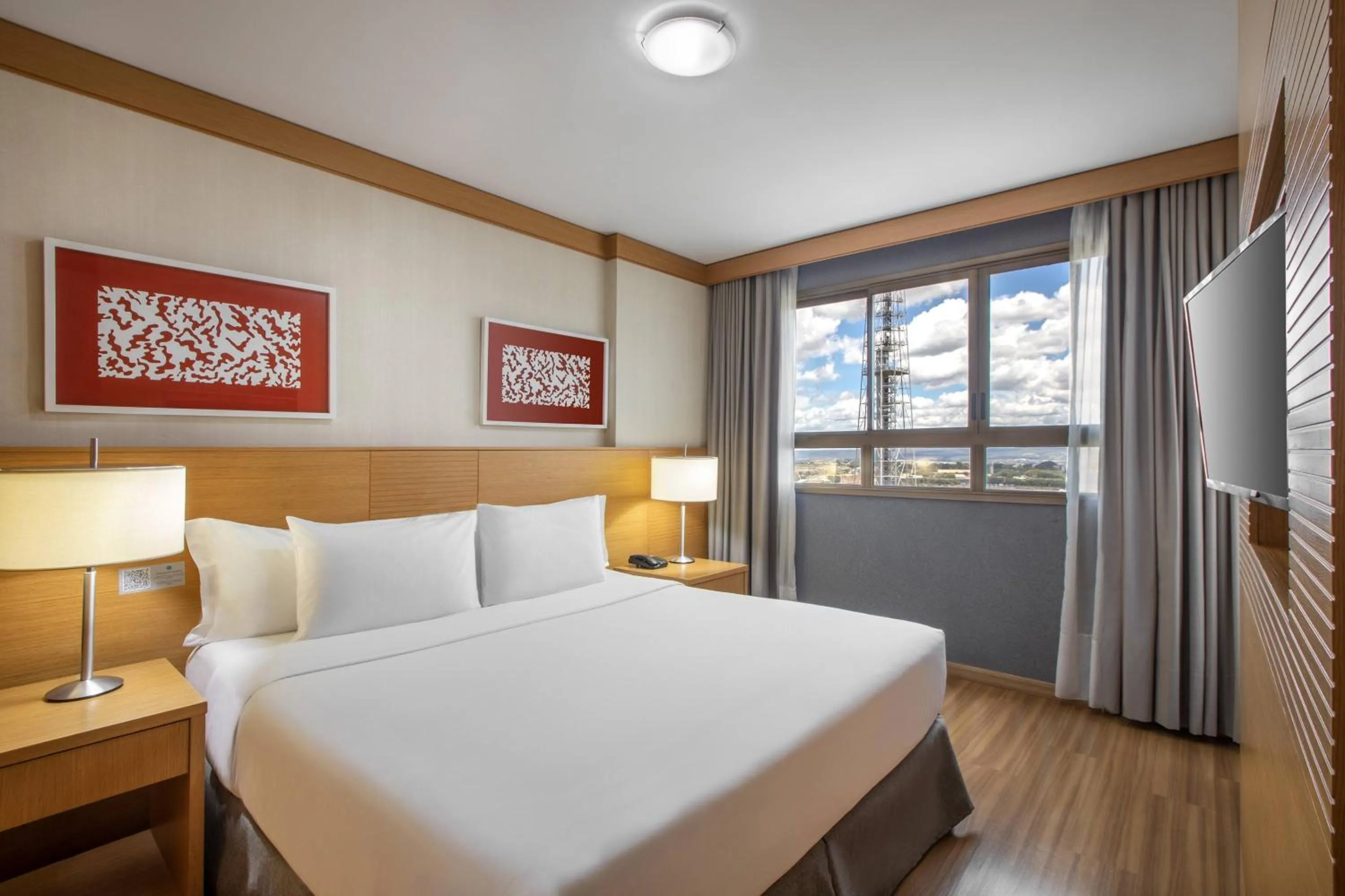 Property building, Bed in Hotel Brasil 21 Convention Affiliated by Meliá