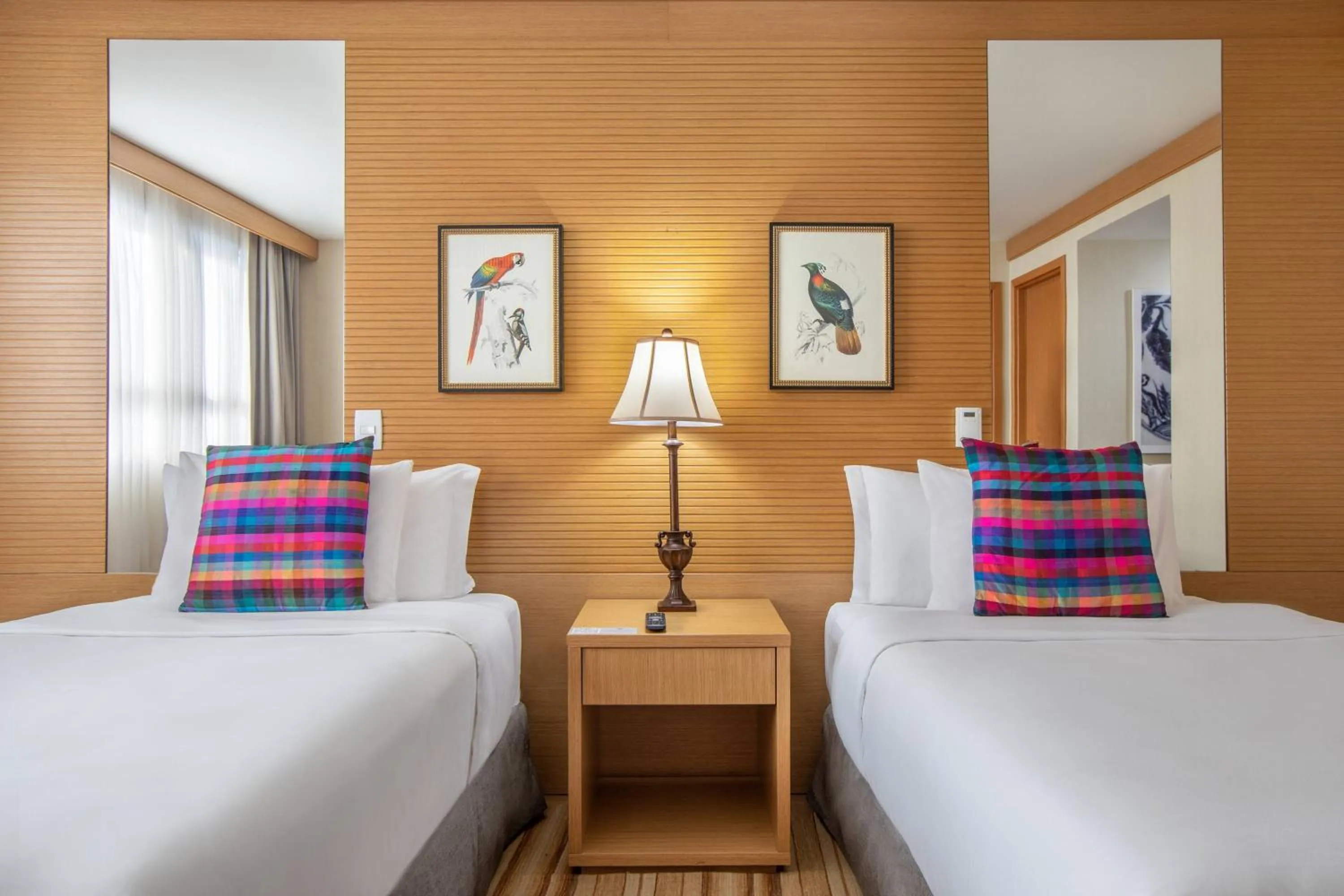 Property building, Bed in Hotel Brasil 21 Convention Affiliated by Meliá