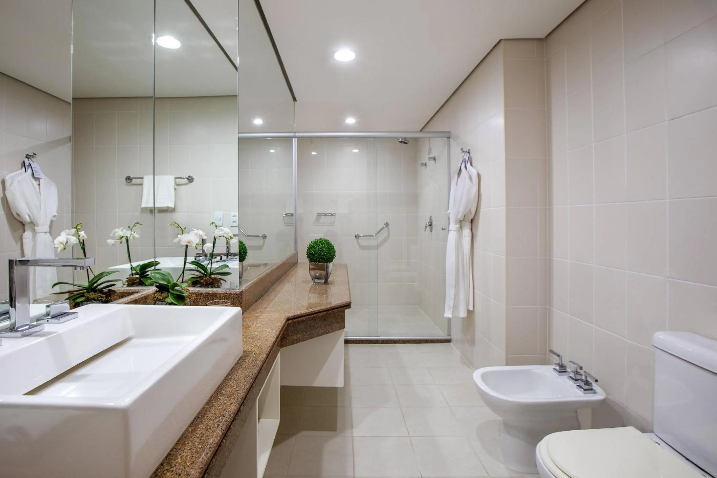 Bathroom in Hotel Brasil 21 Convention Affiliated by Meliá