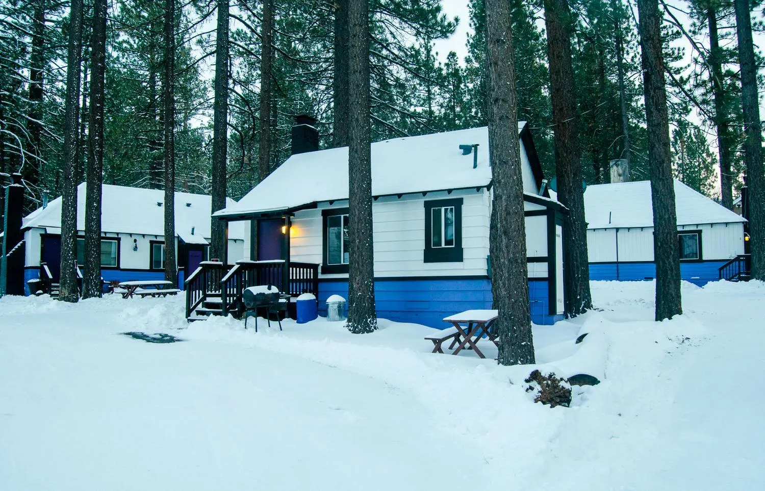 Property building in Timberline Lodge