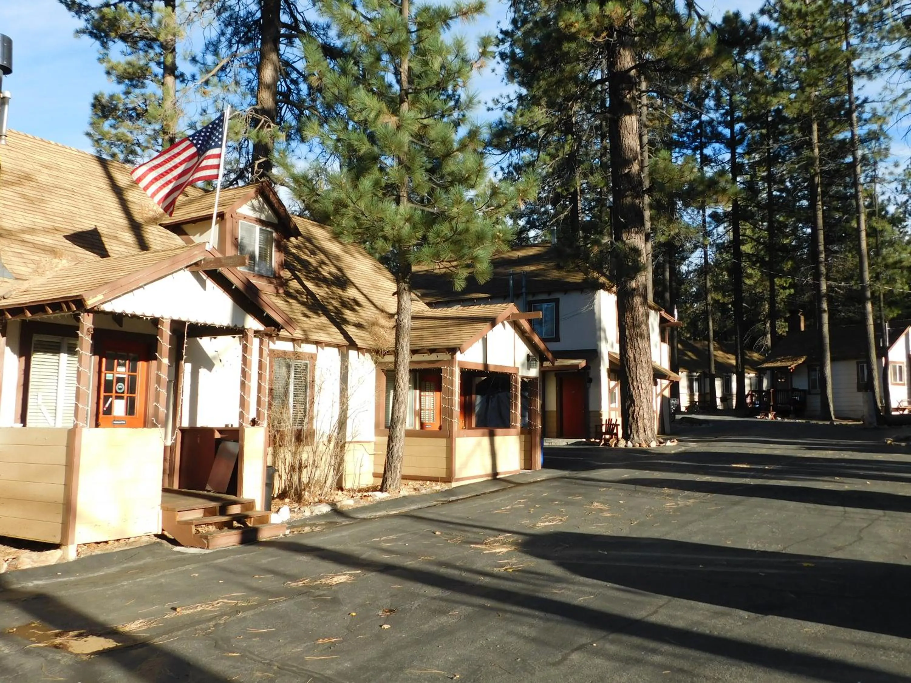 Property building in Timberline Lodge