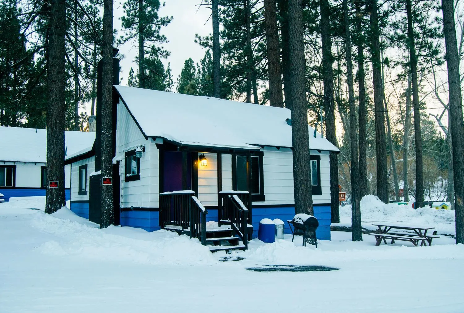 Property building in Timberline Lodge