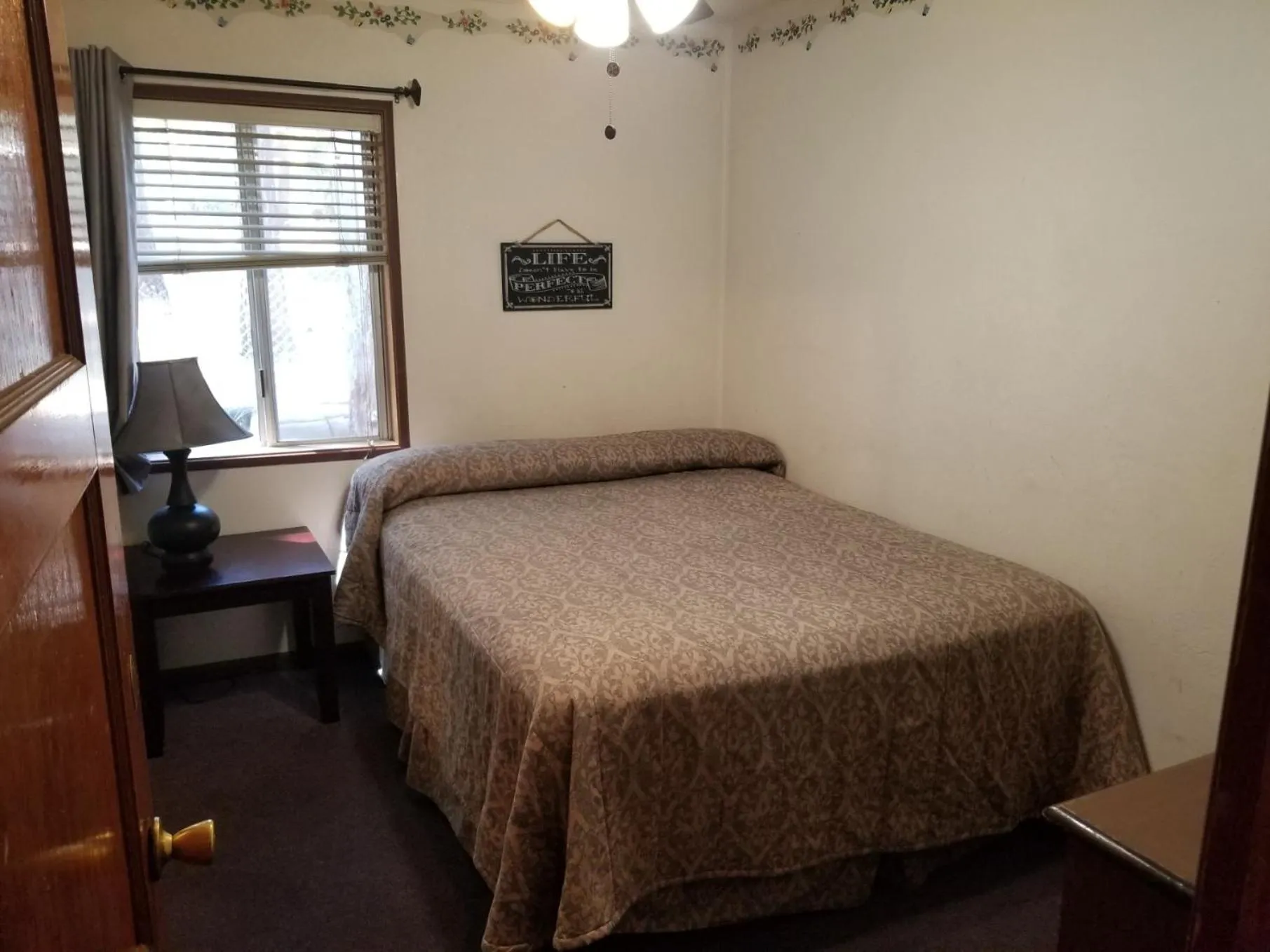 Bed in Timberline Lodge