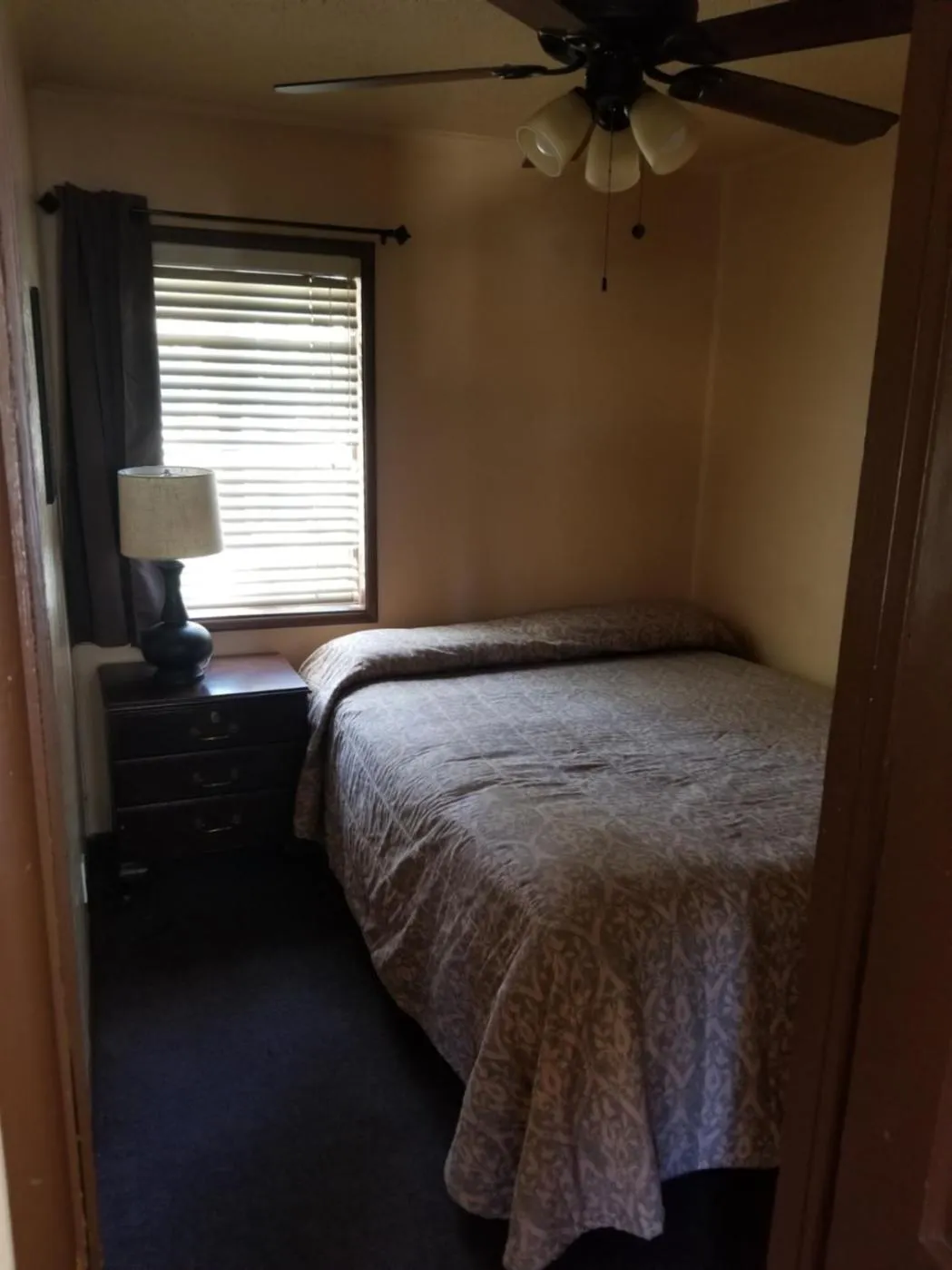Bed in Timberline Lodge