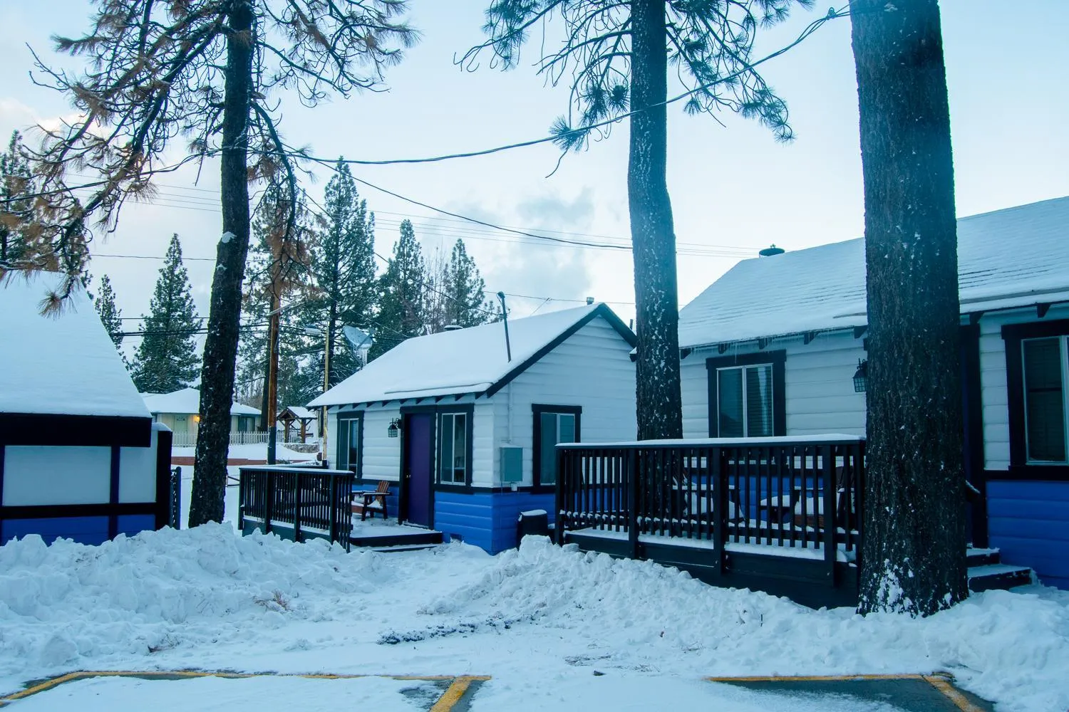 Property building in Timberline Lodge
