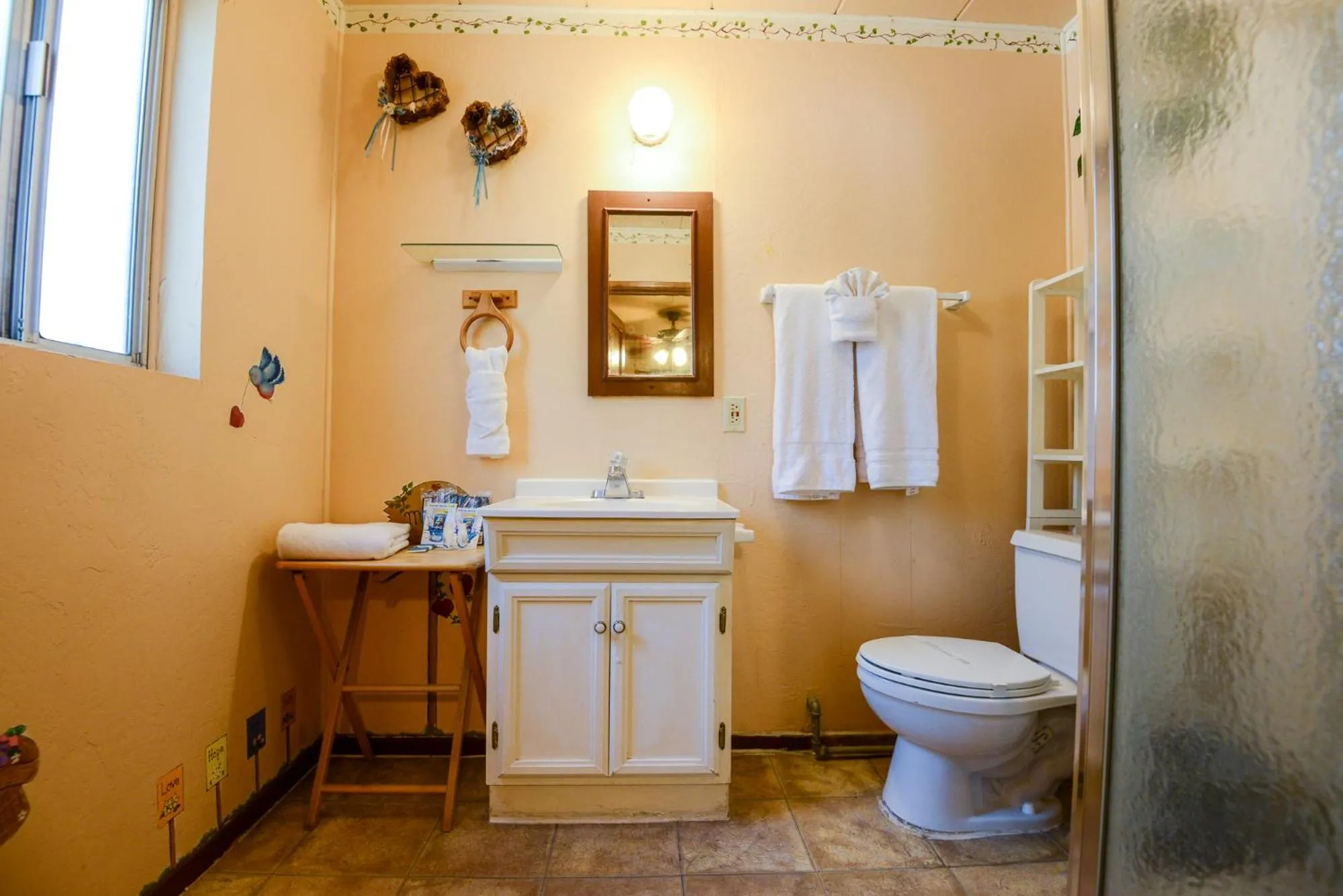 Shower in Timberline Lodge