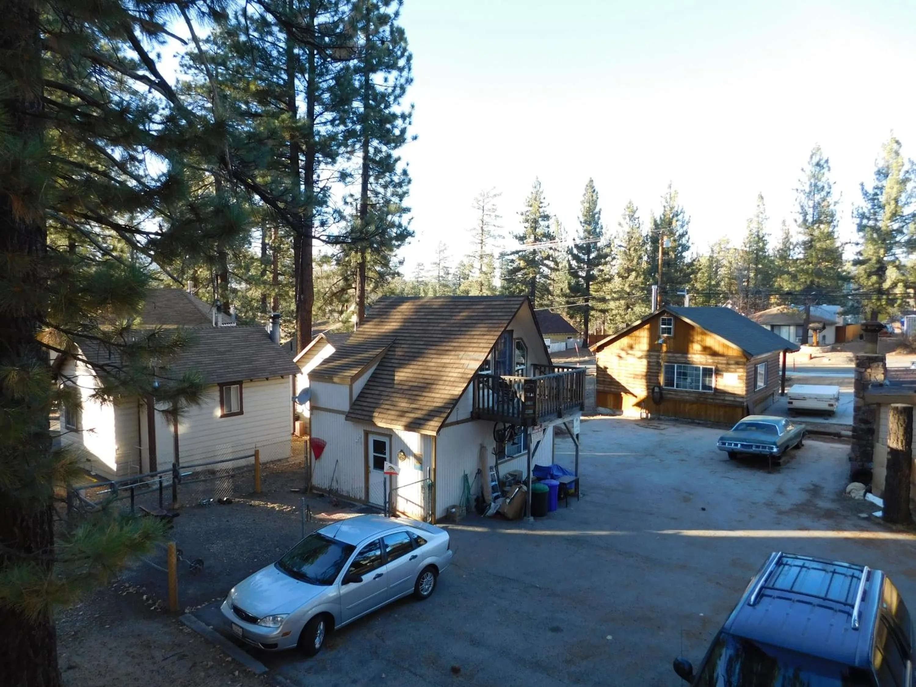 Bird's eye view in Timberline Lodge