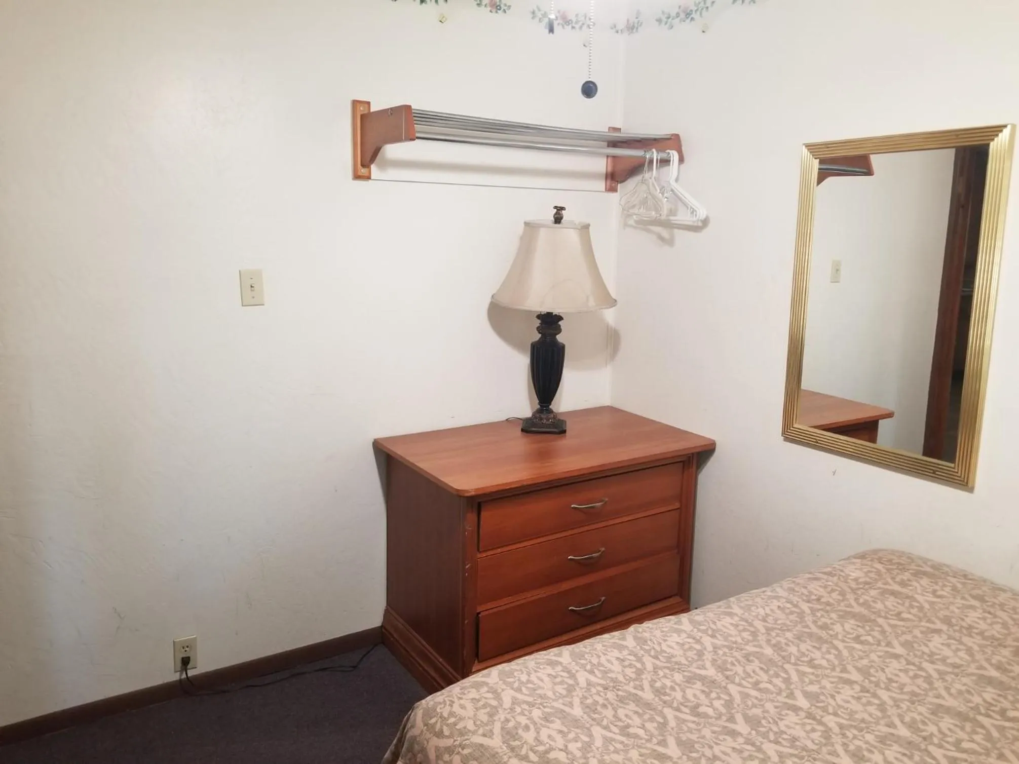 Bed in Timberline Lodge