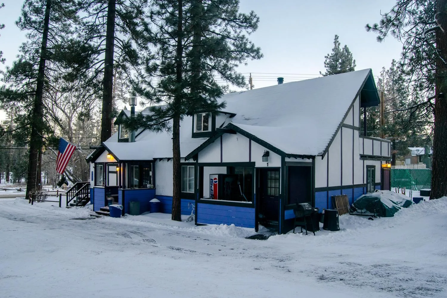 Property building in Timberline Lodge