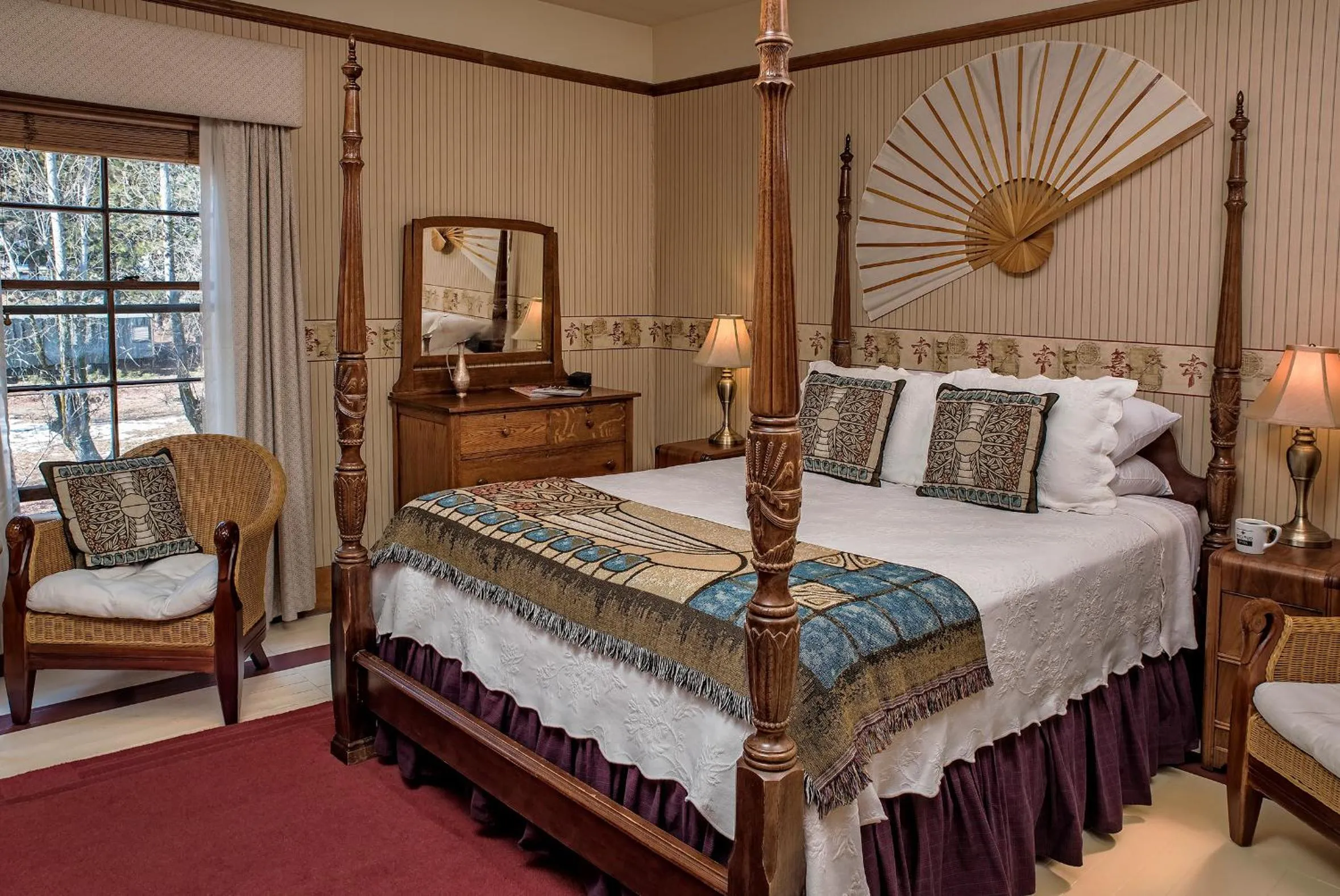 Bed in McCloud Hotel