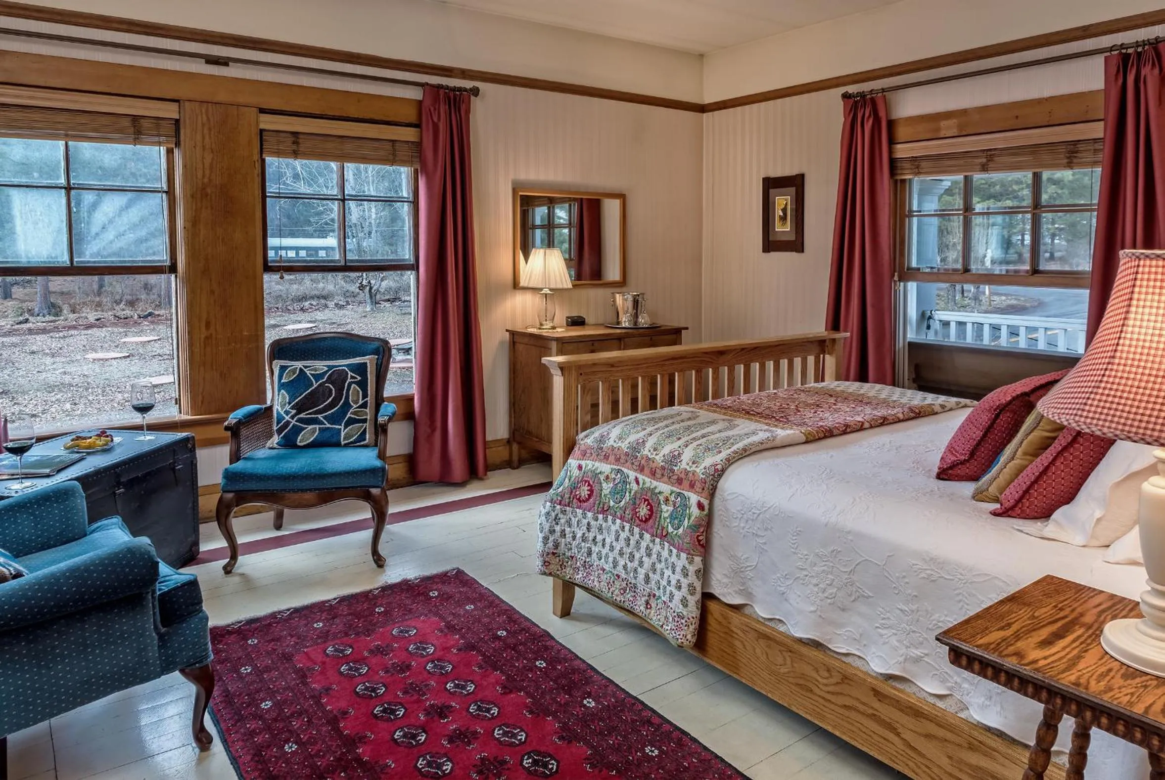 Bed in McCloud Hotel