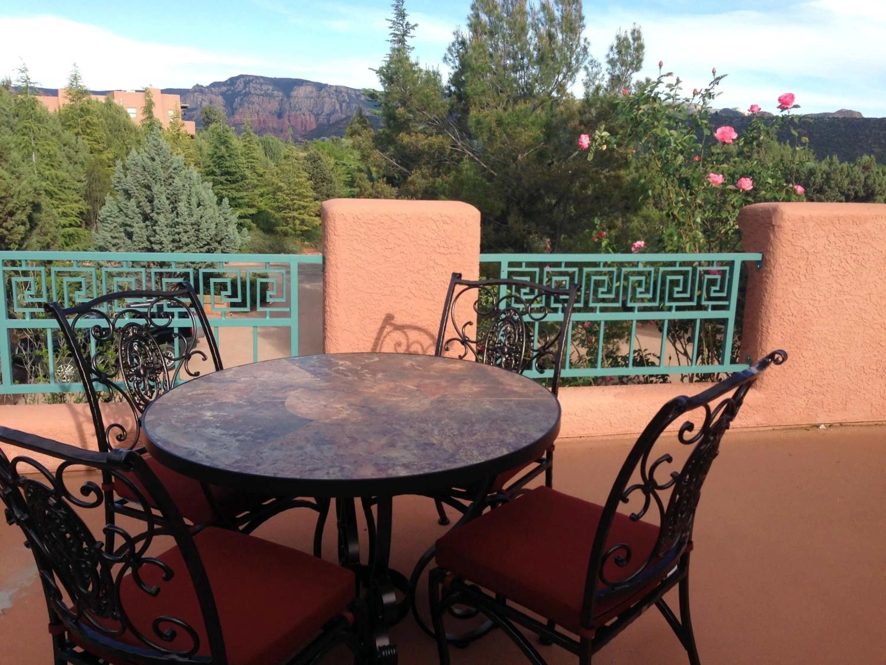 Balcony/Terrace in Casa Sedona Inn