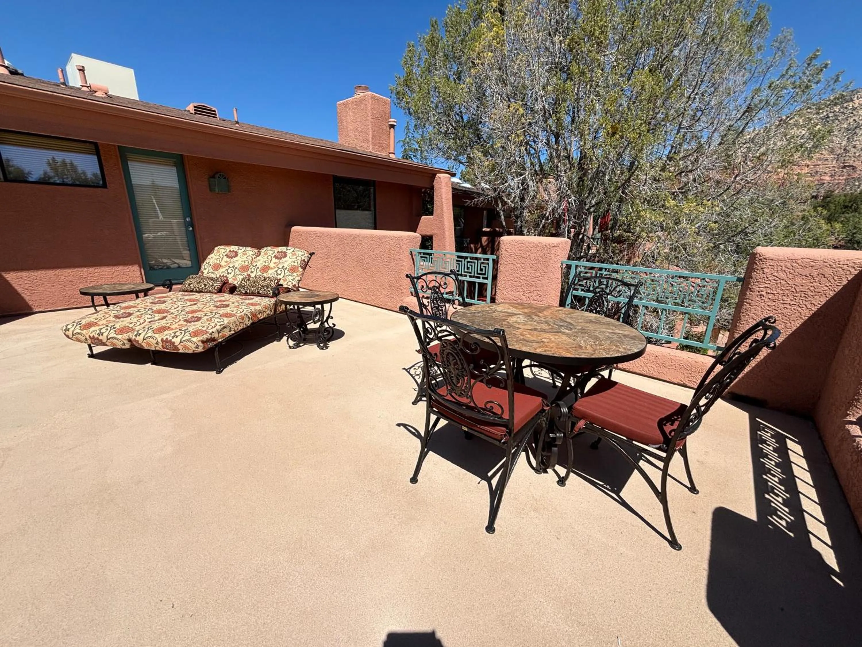 Balcony/Terrace in Casa Sedona Inn