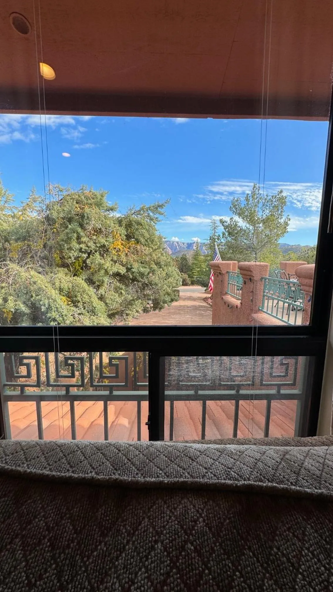 View (from property/room) in Casa Sedona Inn