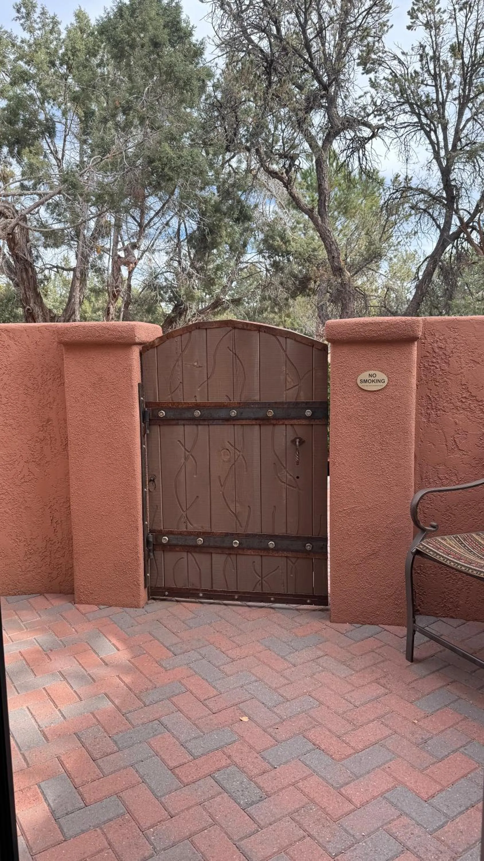 Patio in Casa Sedona Inn