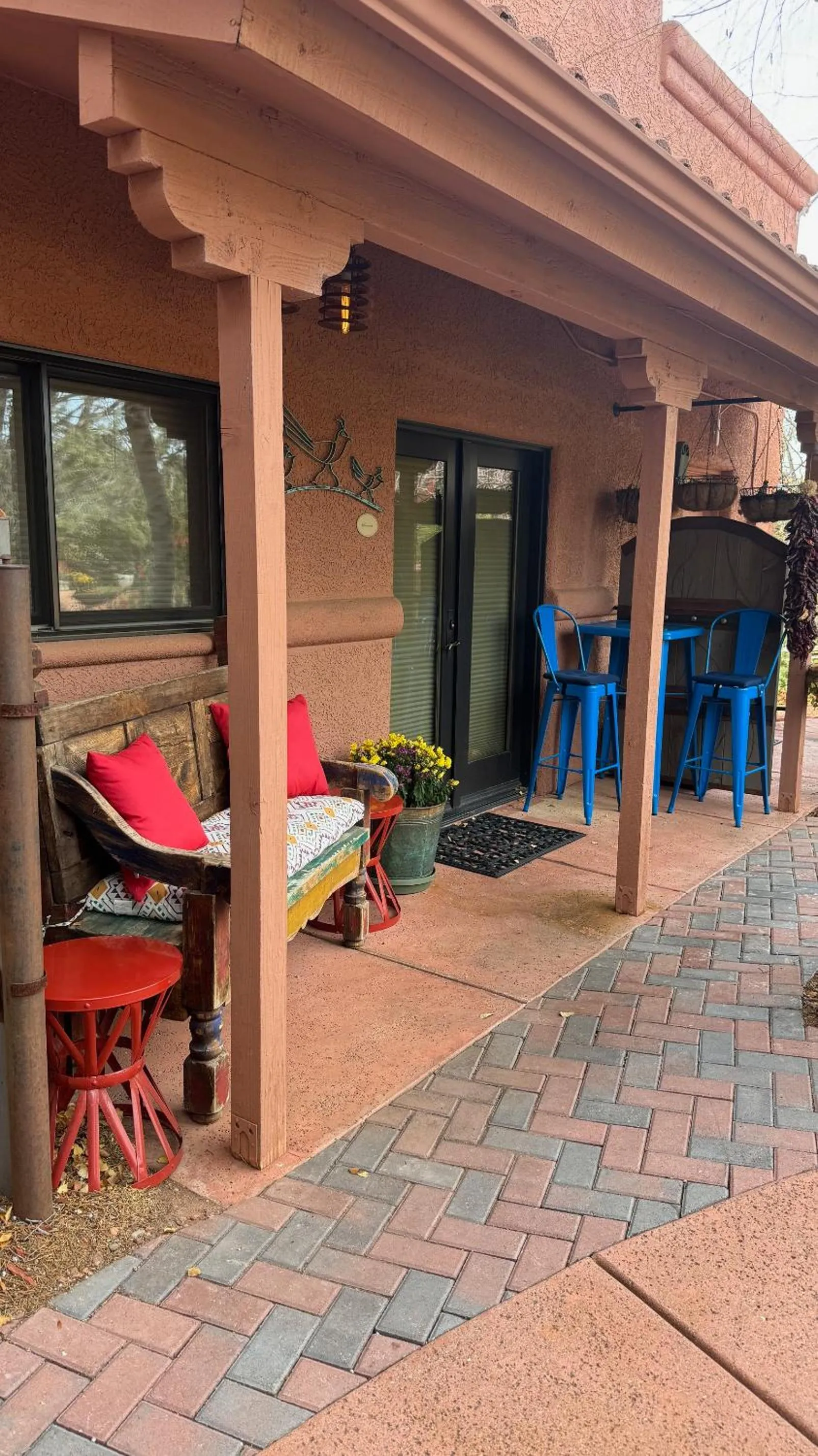 Patio in Casa Sedona Inn