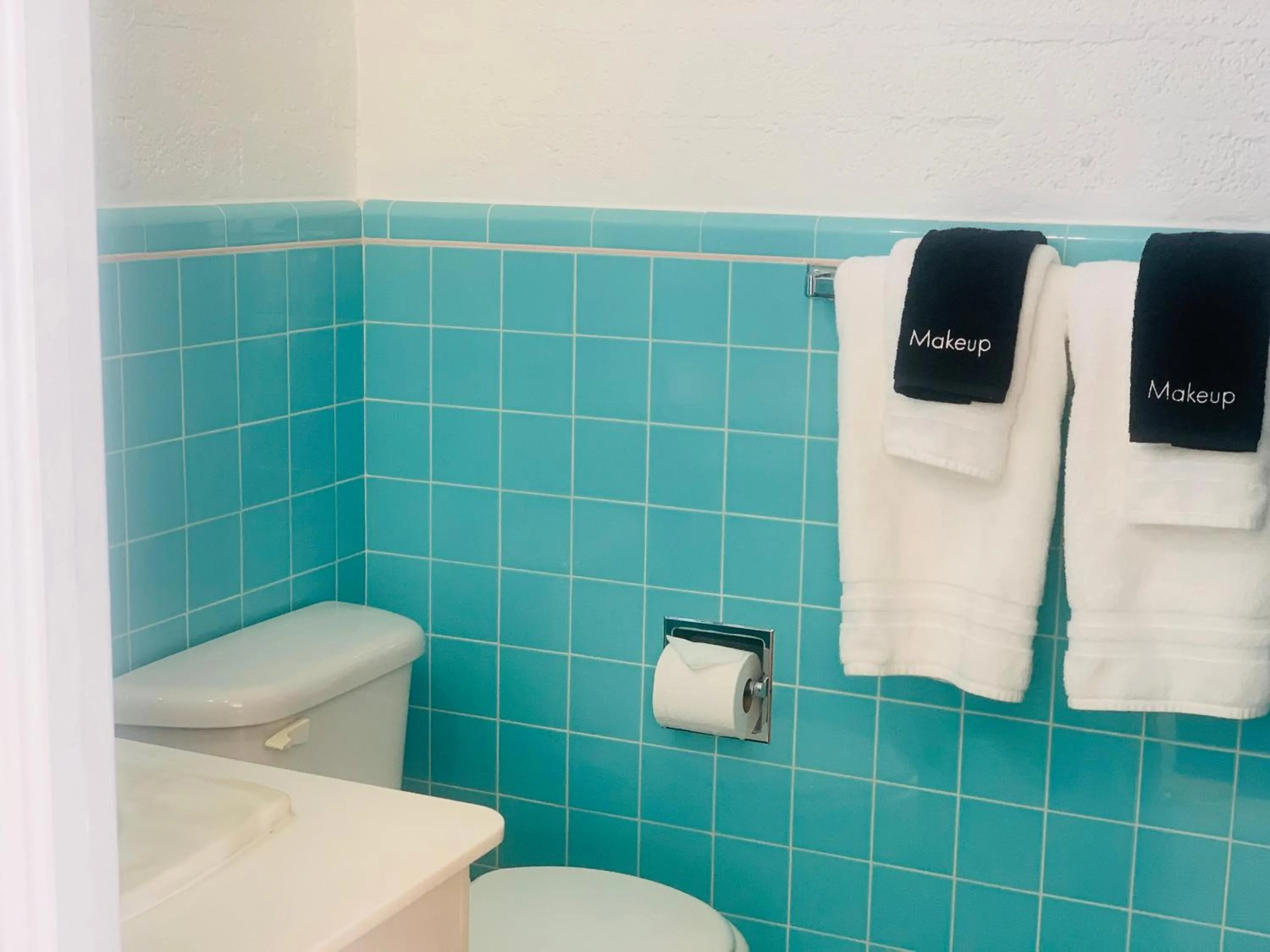 Toilet in Dragonfly Motor Lodge