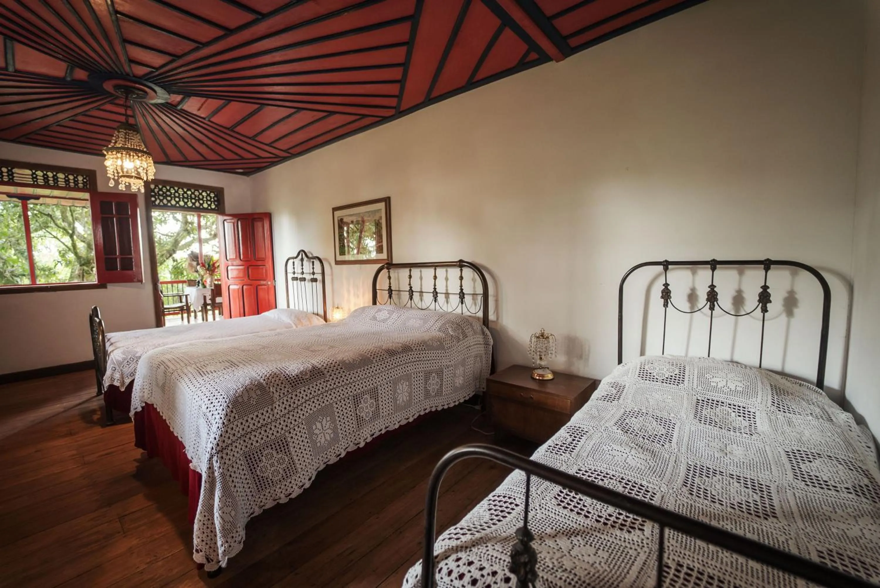 Photo of the whole room, Bed in Finca Hotel