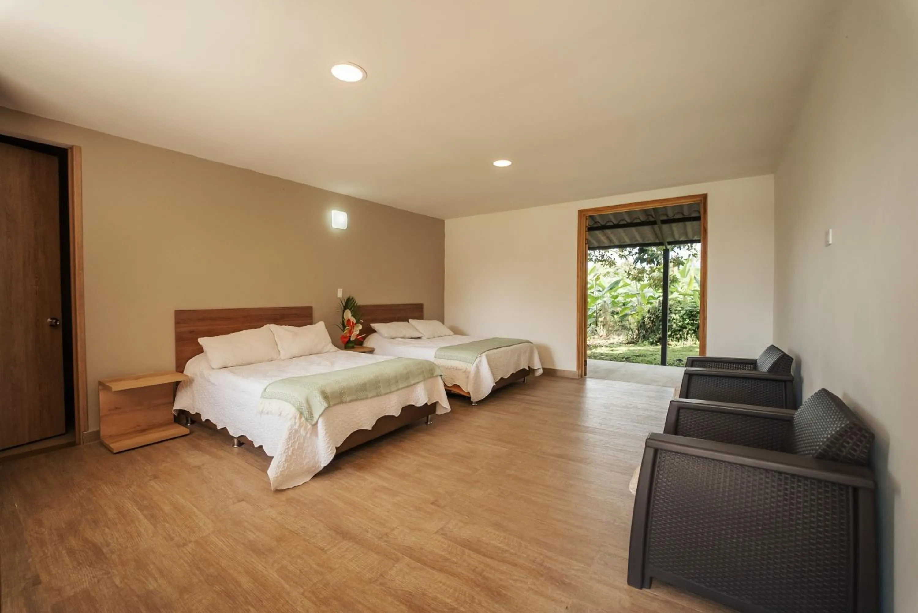 Photo of the whole room, Bed in Finca Hotel