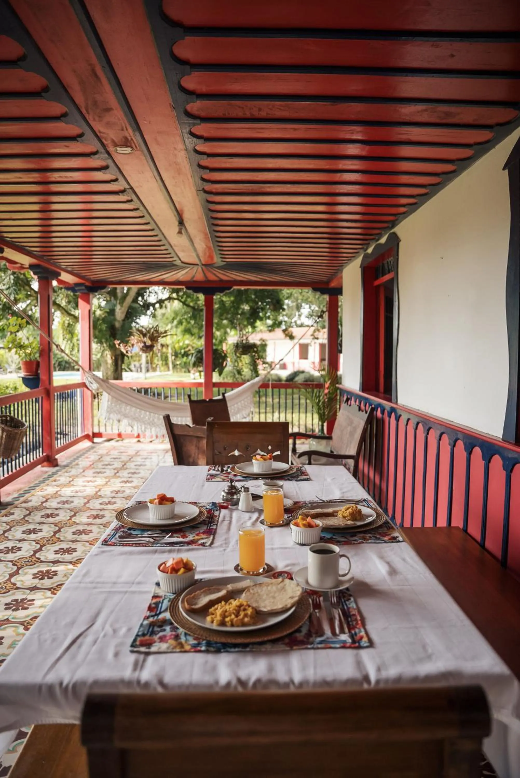 Breakfast in Finca Hotel