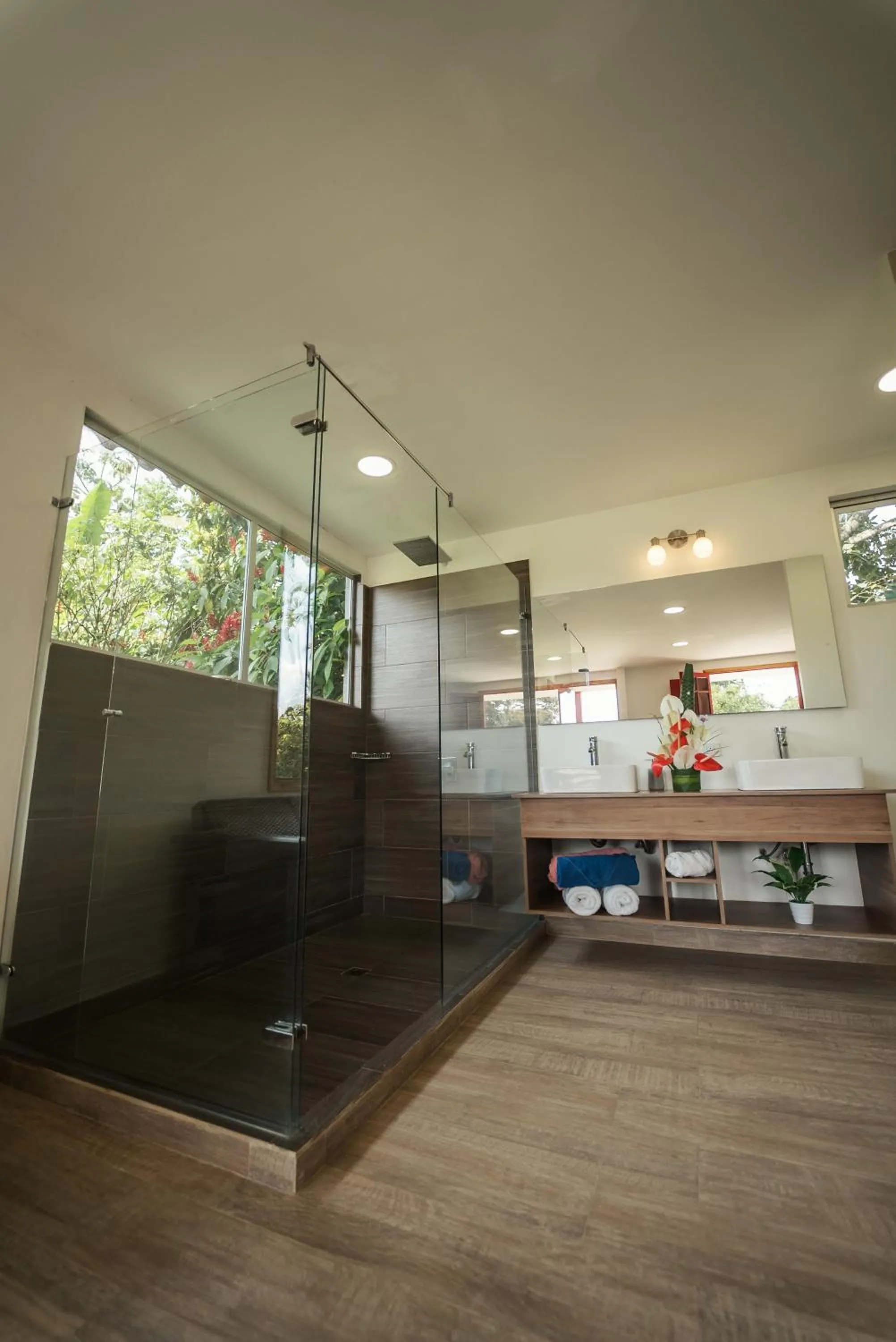 Bathroom in Finca Hotel