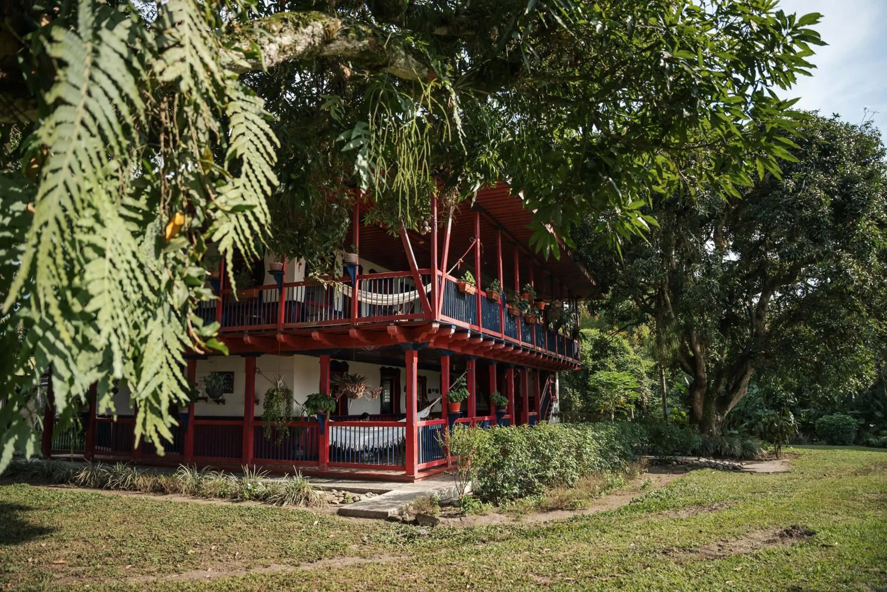 Property building in Finca Hotel