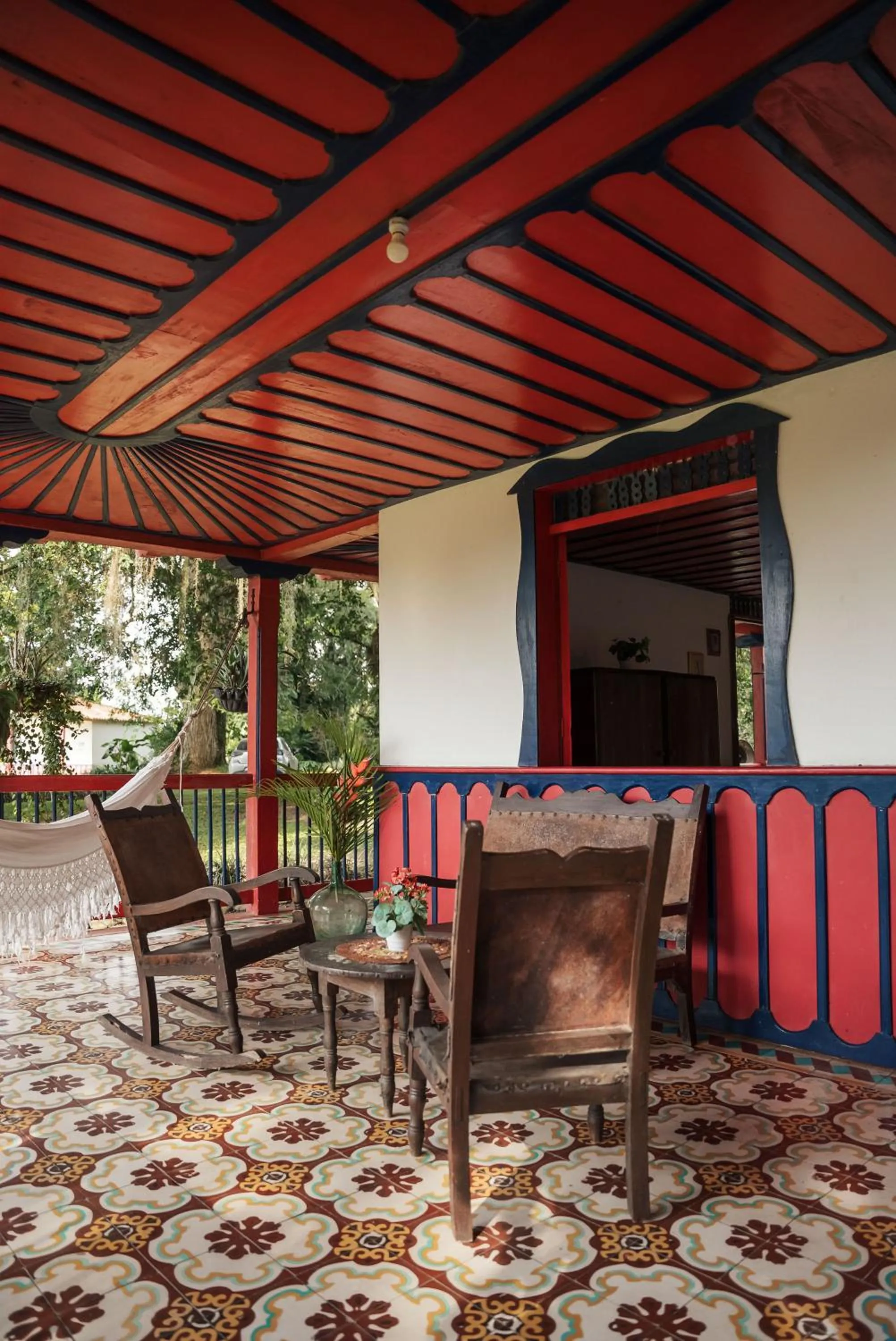 Living room in Finca Hotel