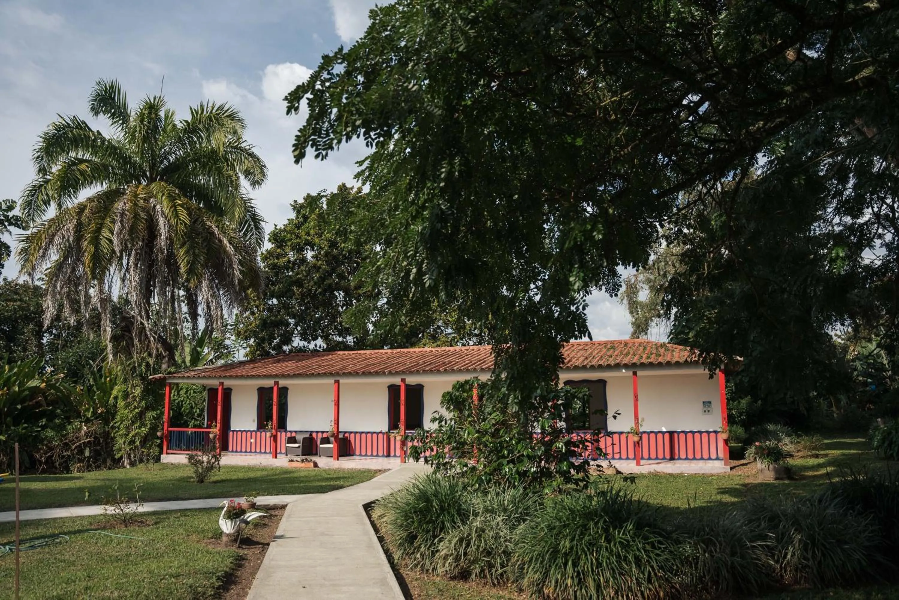 Property building in Finca Hotel