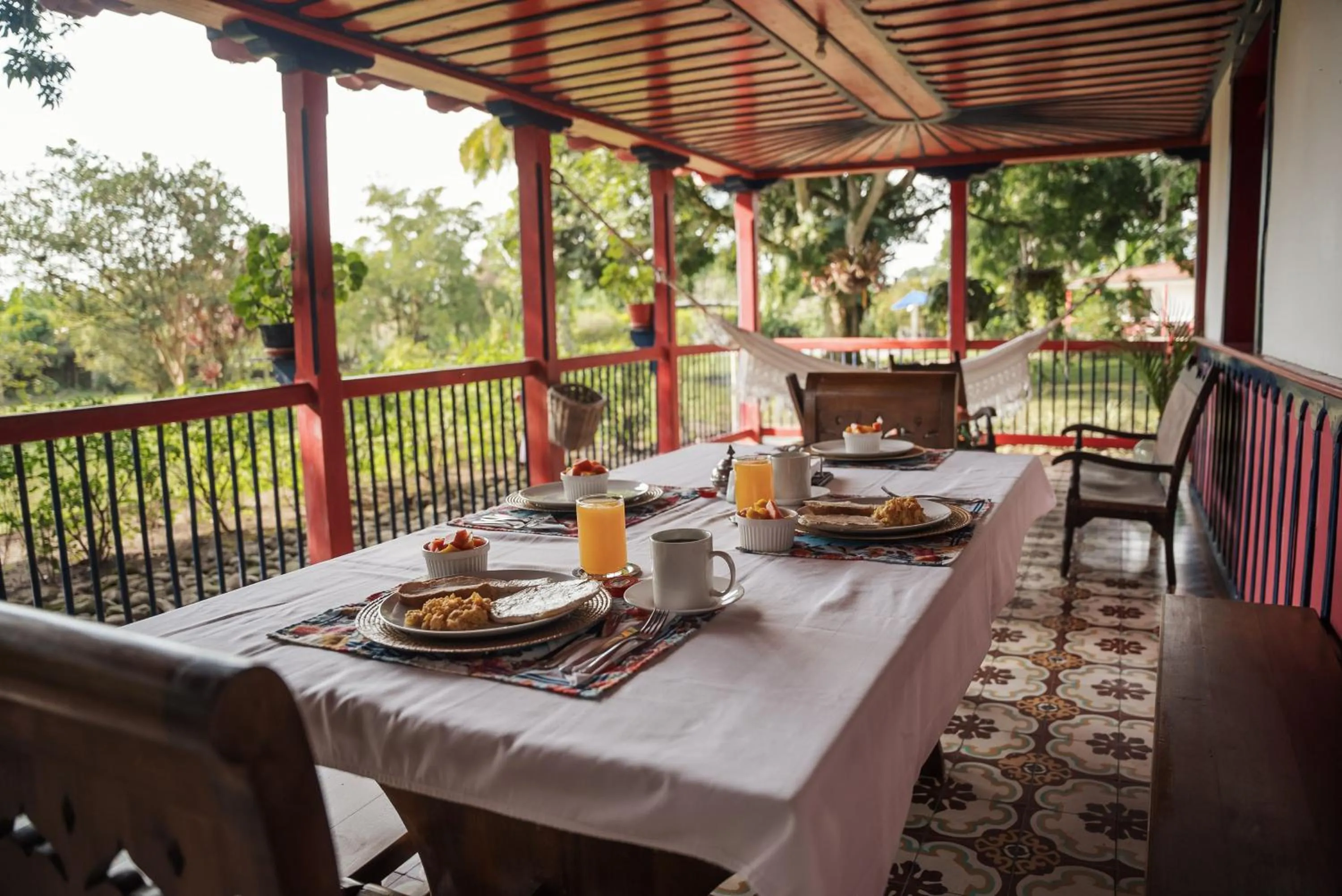 Breakfast in Finca Hotel