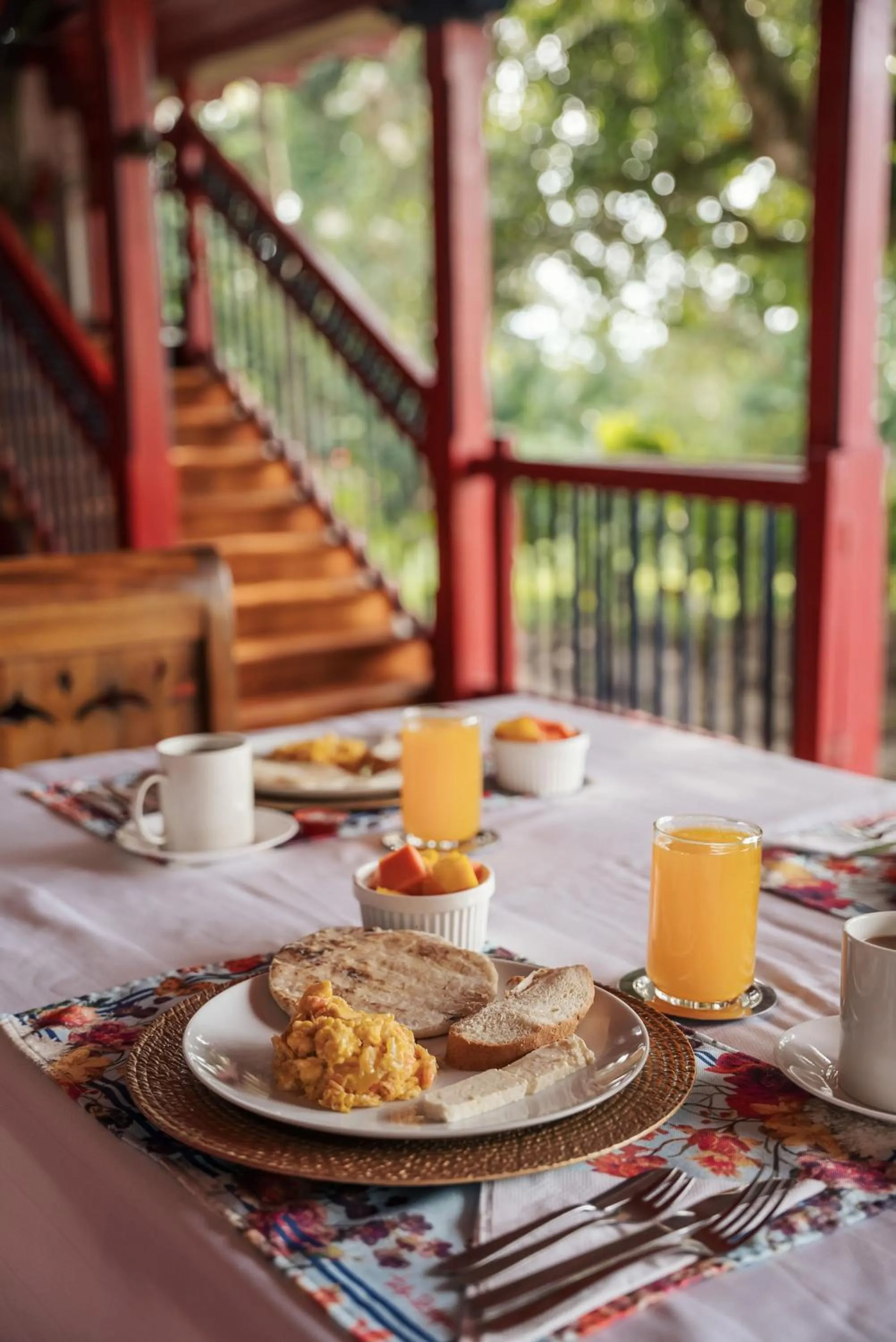 Breakfast in Finca Hotel
