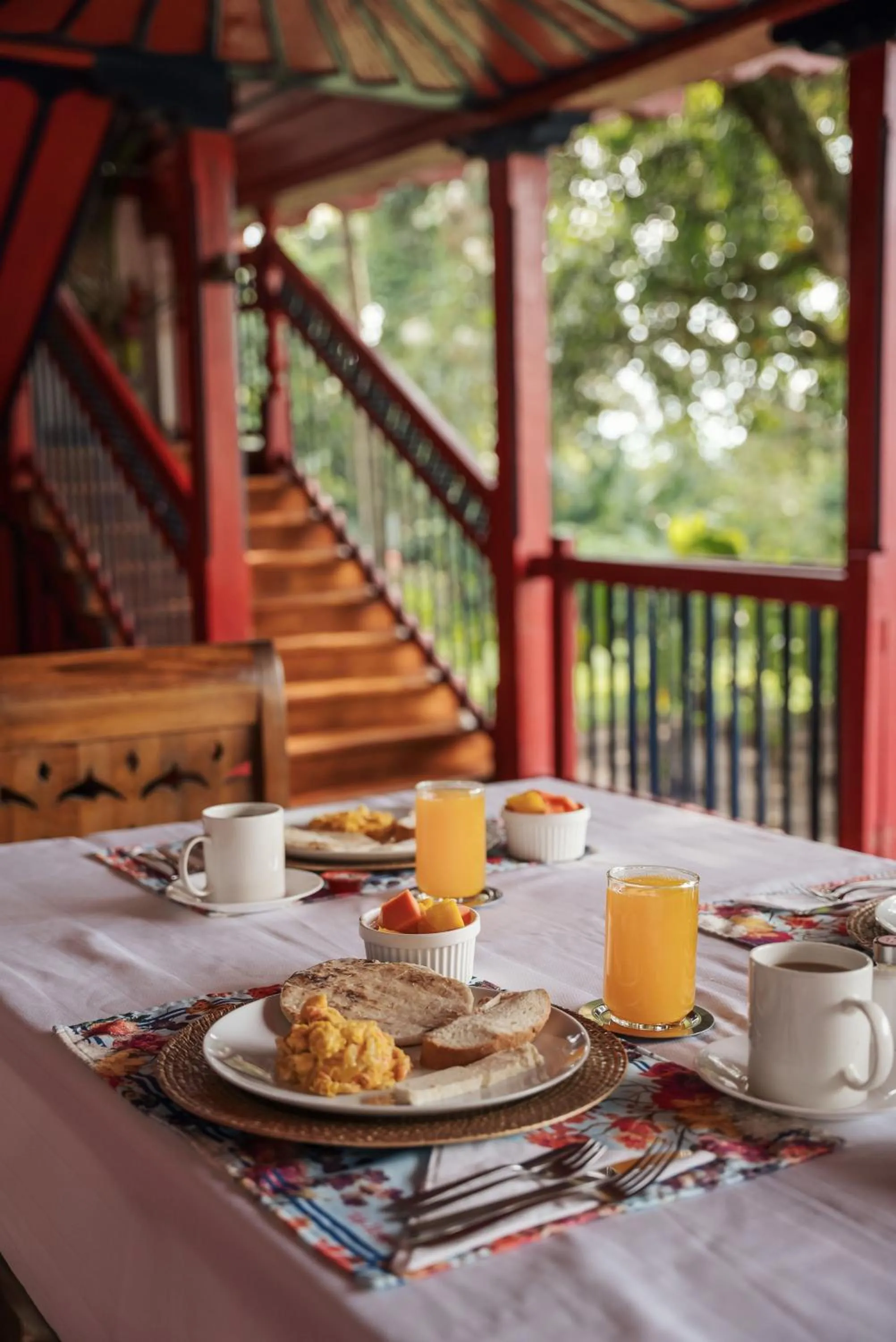 Breakfast in Finca Hotel