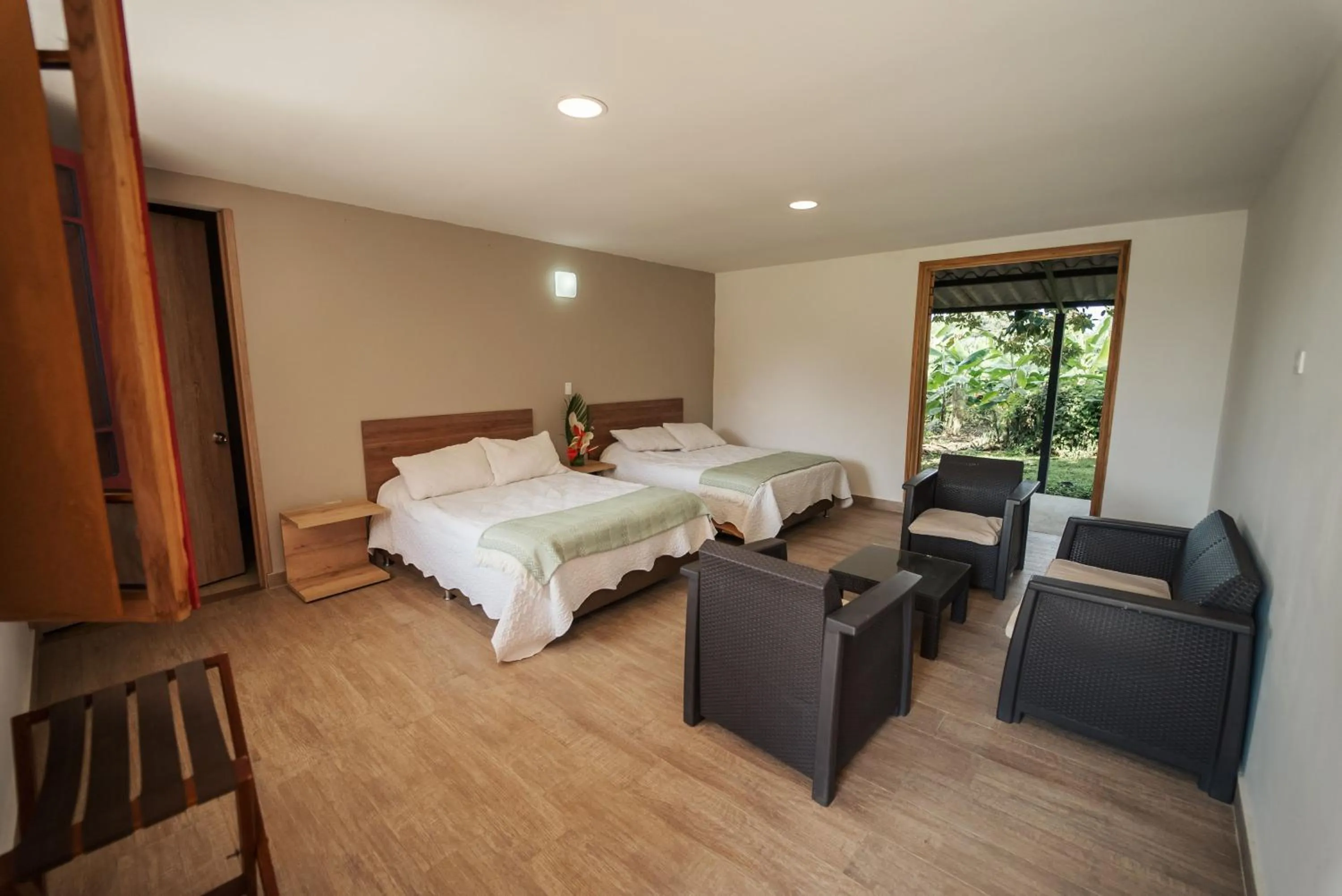 Photo of the whole room, Bed in Finca Hotel