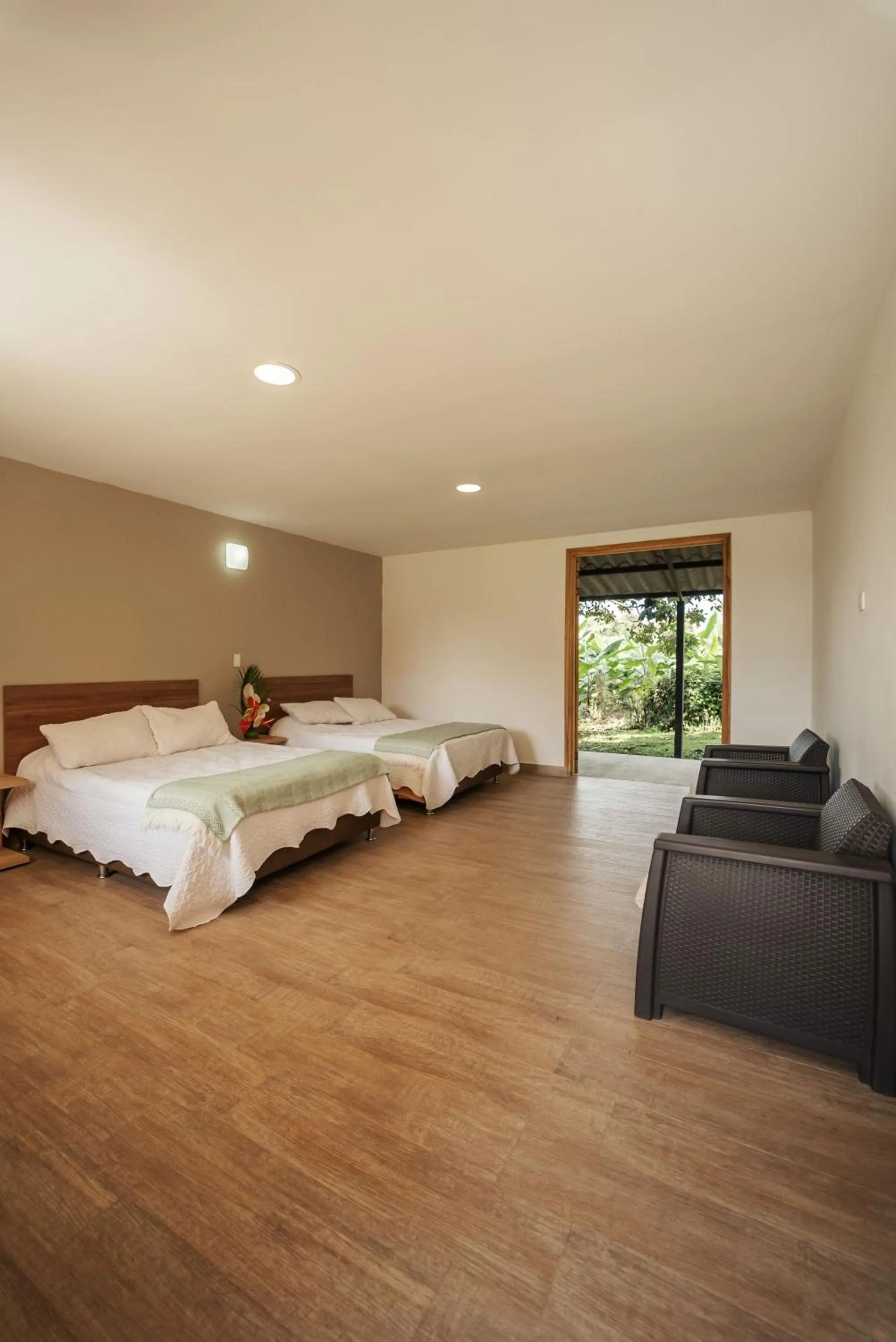 Bedroom, Bed in Finca Hotel