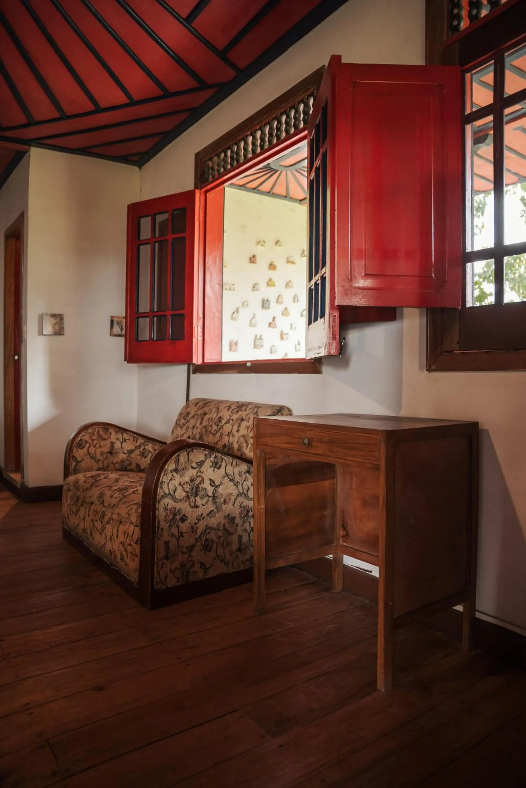 Bedroom, Bed in Finca Hotel