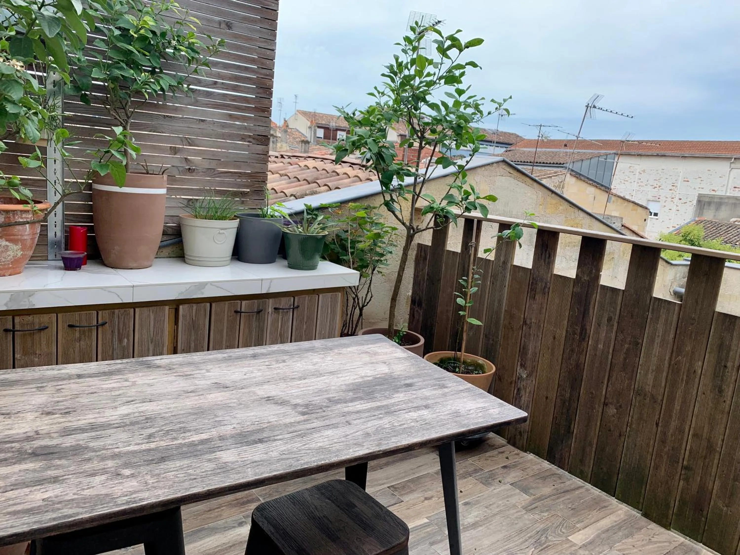 Balcony/Terrace in TANG Home-Bordeaux Hyper Centre