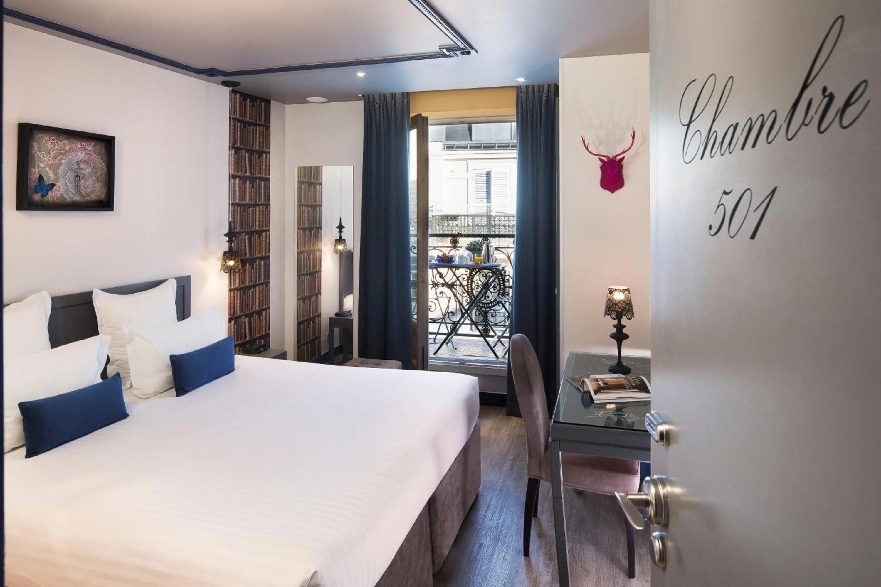 Double Room with Balcony in Hotel Mademoiselle